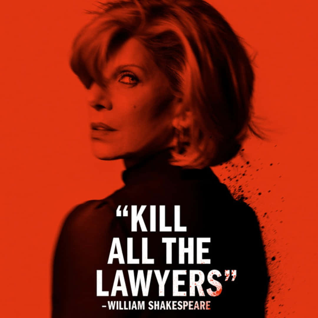 The Good Fight Shakespeare Quote Wallpaper