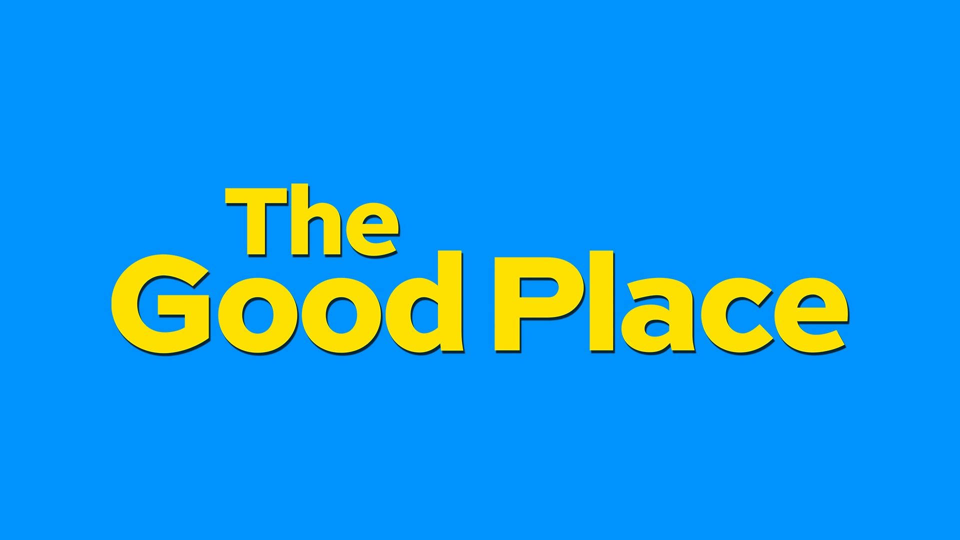 The Good Place Lettering Wallpaper