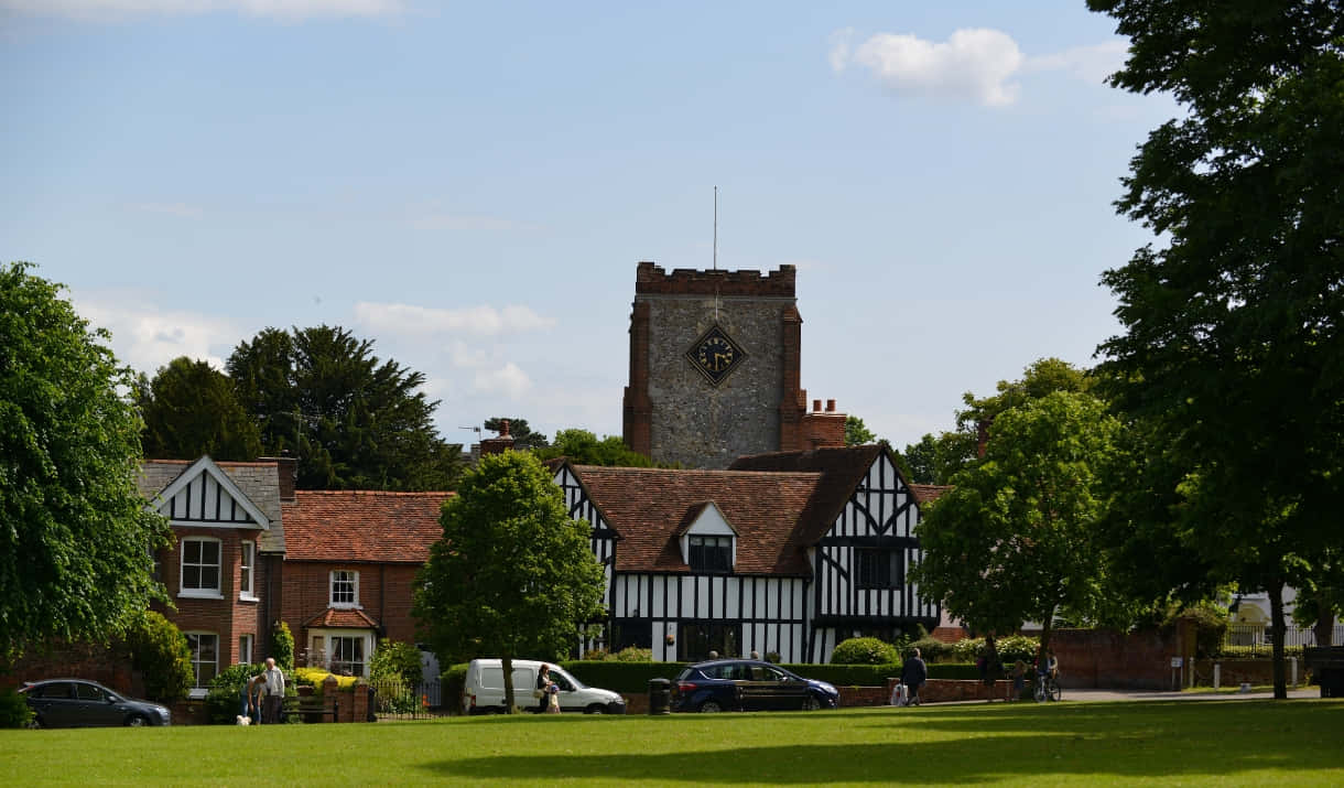 The Gorgeous Skyline Of Chelmsford, United Kingdom Wallpaper