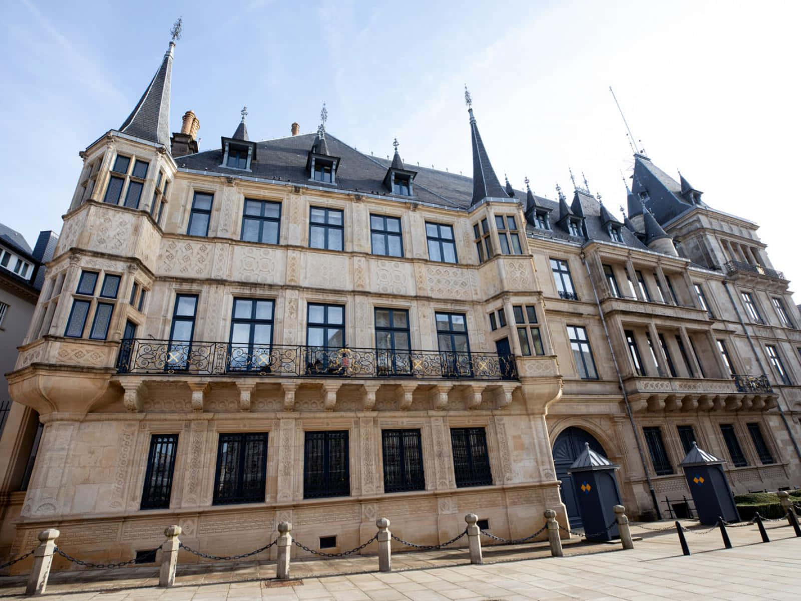 The Grand Ducal Palace Stunning Architecture Wallpaper