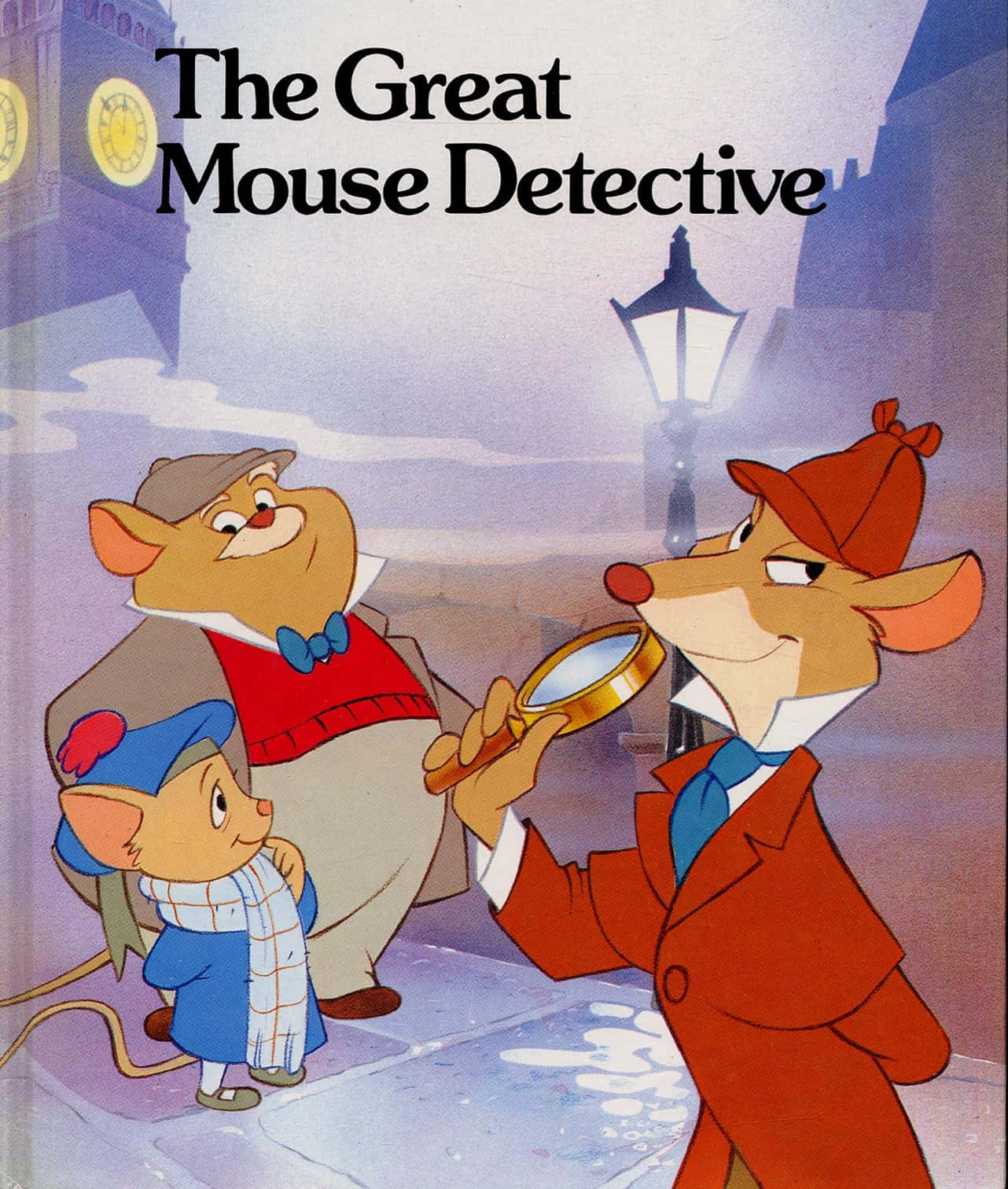 Mystery-solving mice: Basil and Dr. Dawson in The Great Mouse Detective Wallpaper