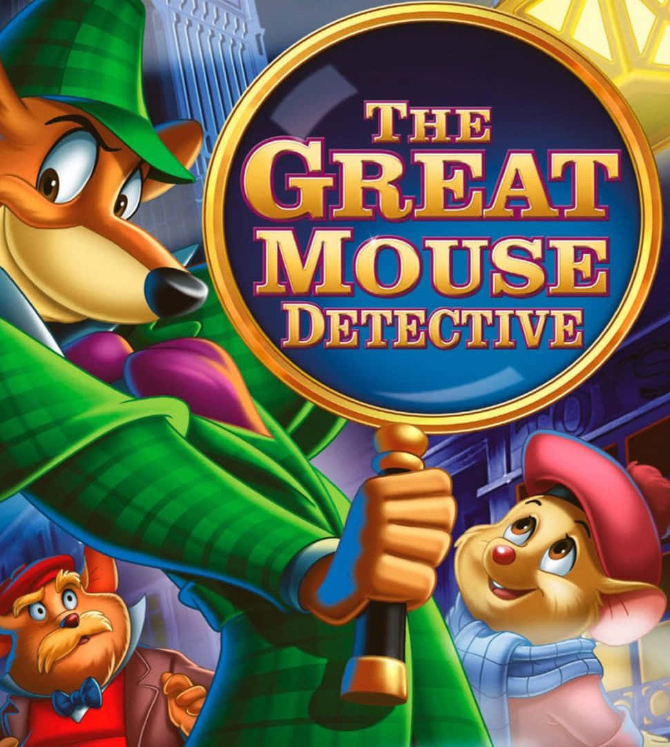 The Great Mouse Detective, Basil of Baker Street and Dr. Dawson in pursuit Wallpaper