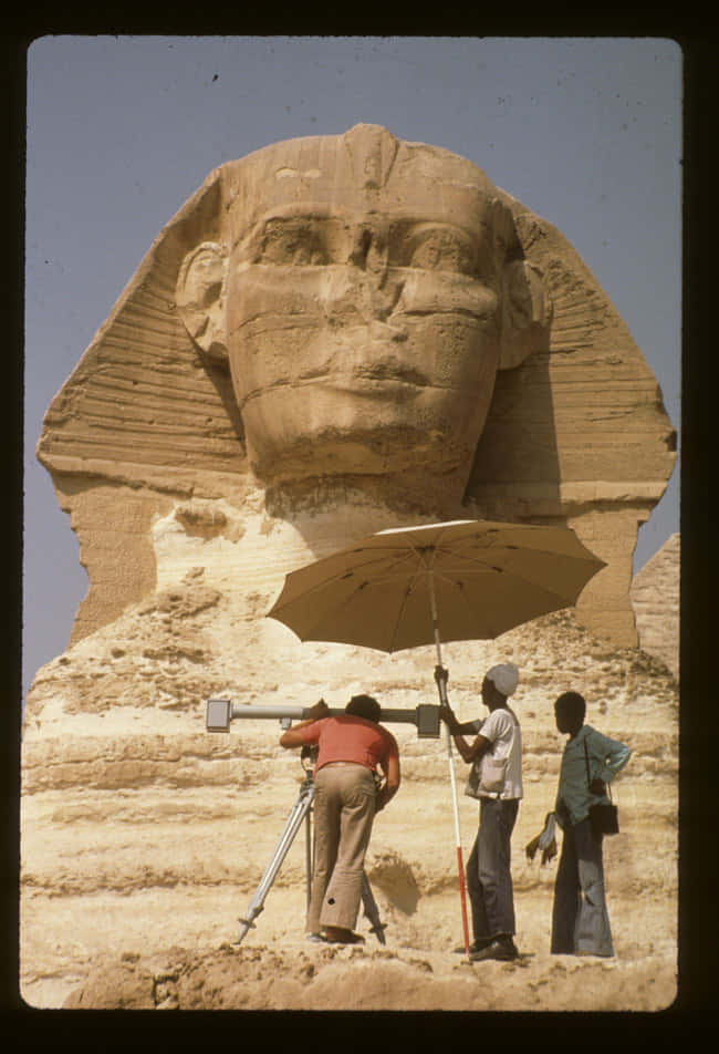 The Great Sphinx Of Giza Egypt Portrait Wallpaper