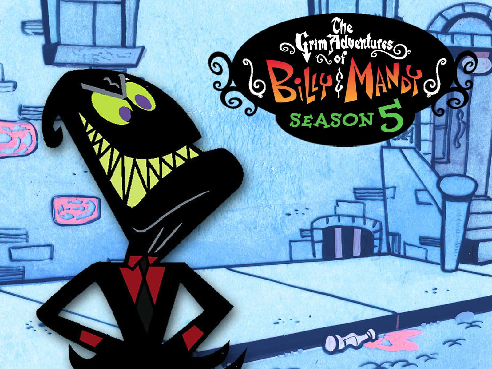 The Grim Adventures of Billy and Mandy - Unforgettable Trio Wallpaper