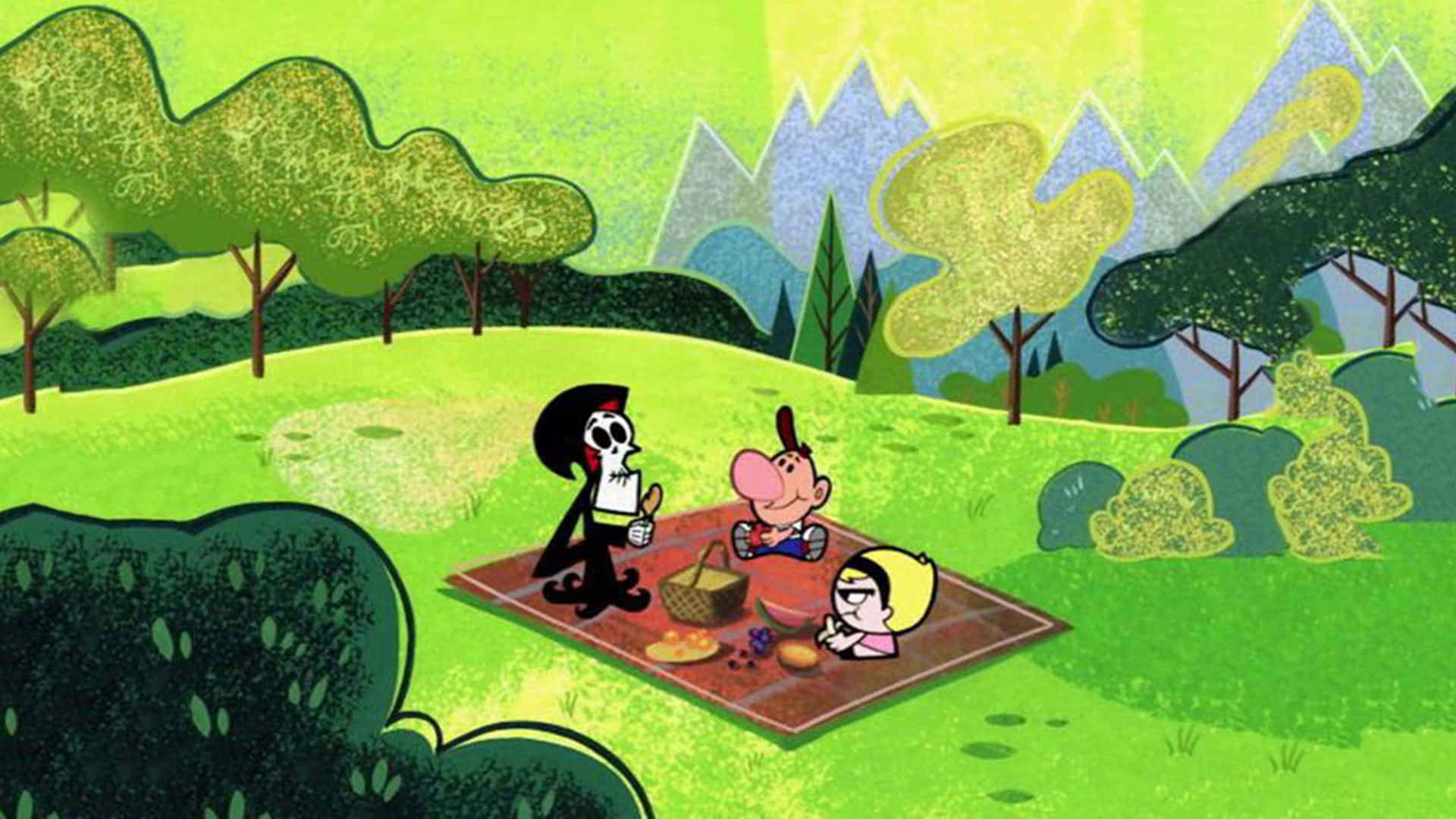 The Grim Adventures of Billy and Mandy - Main Characters Wallpaper Wallpaper