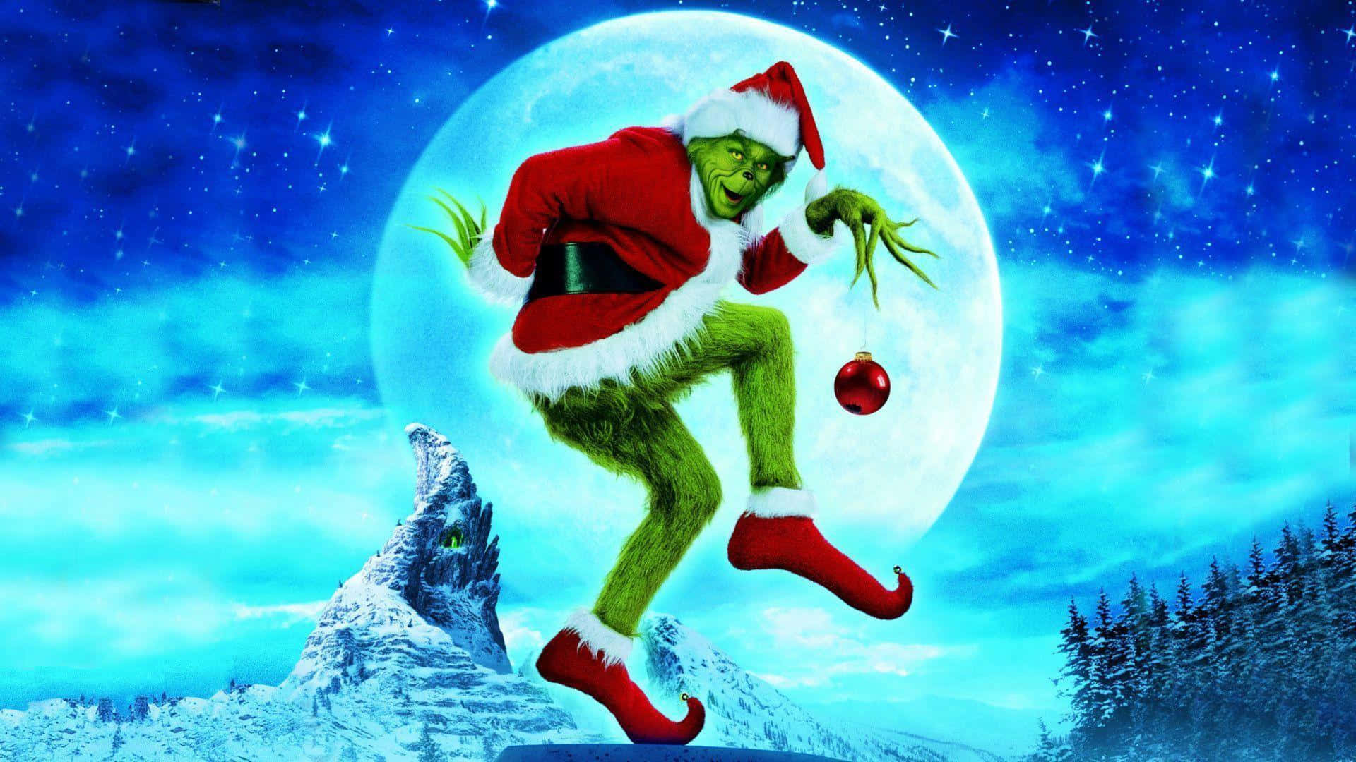 The Grinch stealing Whoville's Christmas!