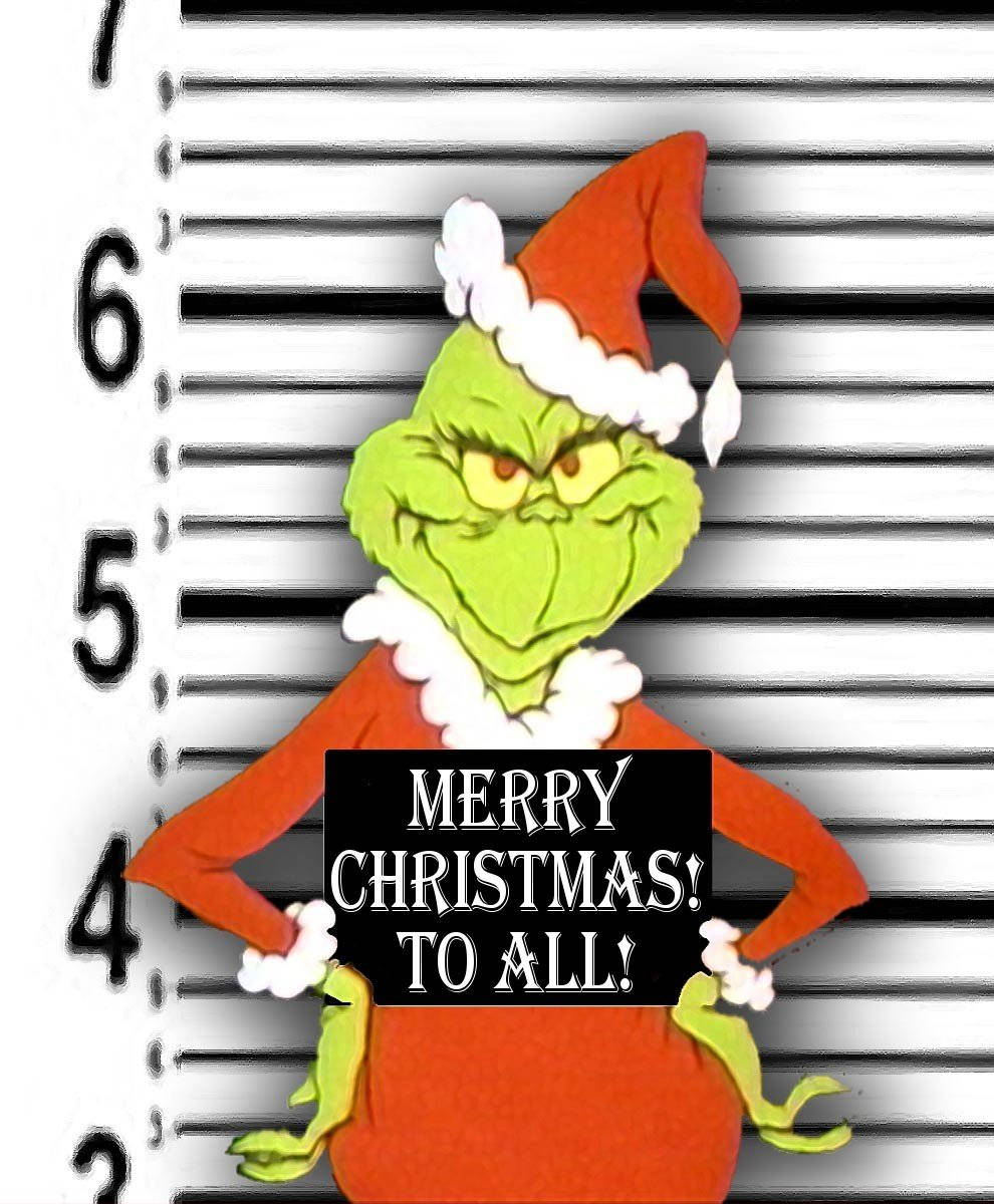 The Grinch Christmas Wishes Background