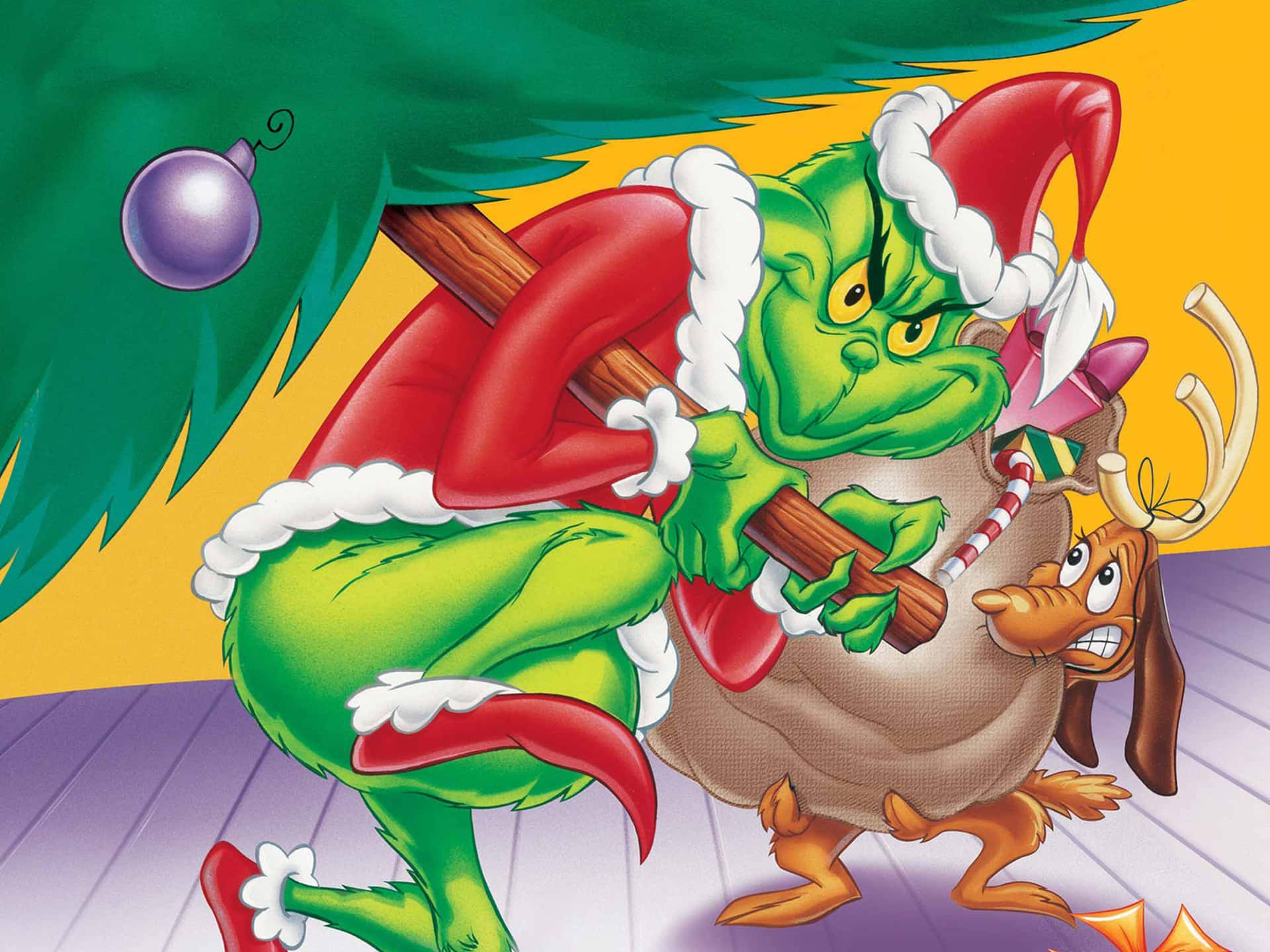 The Grinch is out to ruin Christmas