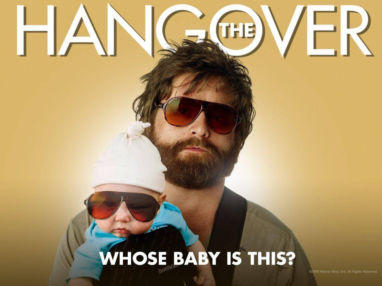The Hangover Alan Garner Baby Cool Sunglasses Wallpaper