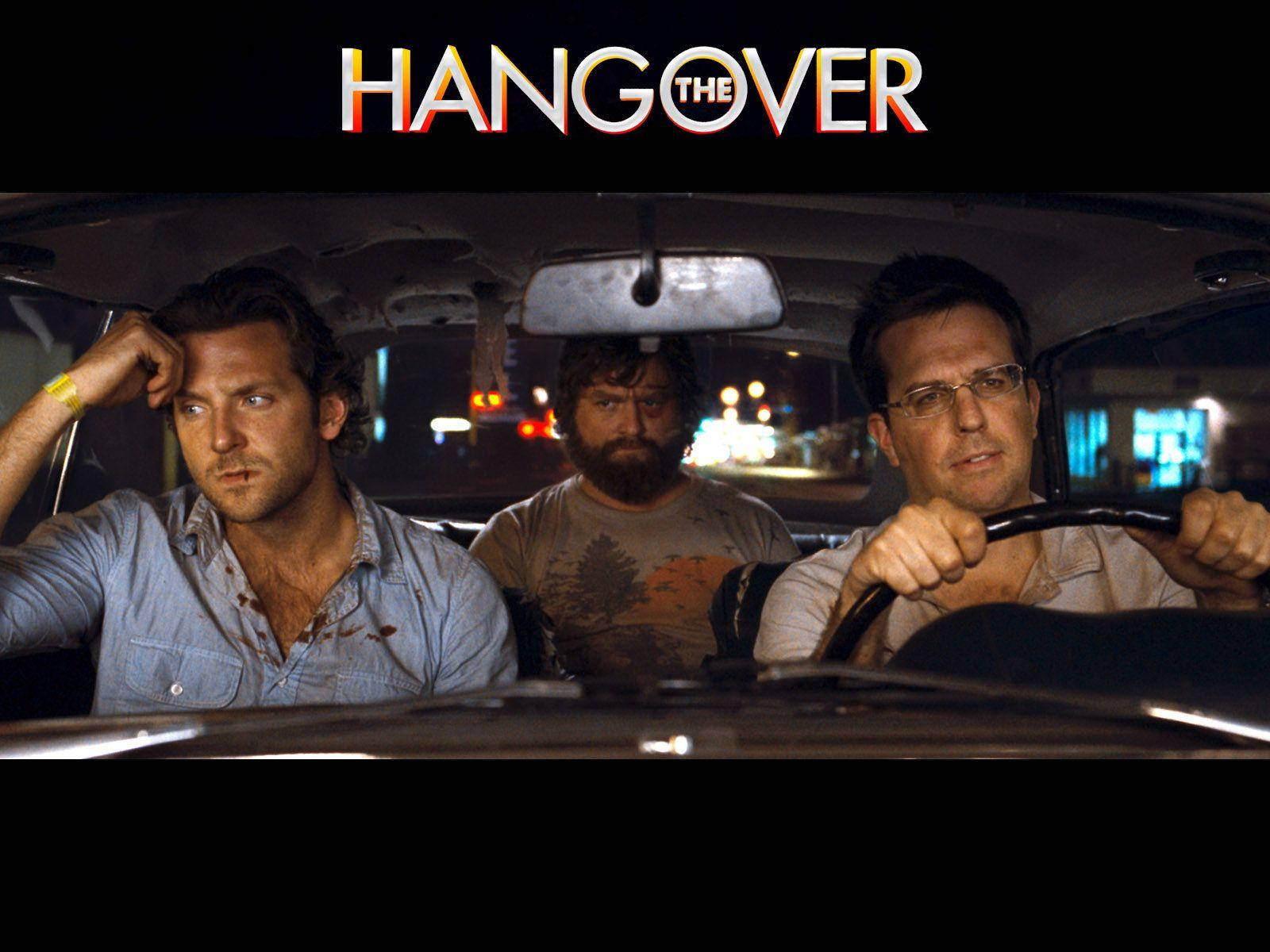 The Hangover Movie Poster Car Phil Stu Alan Wallpaper