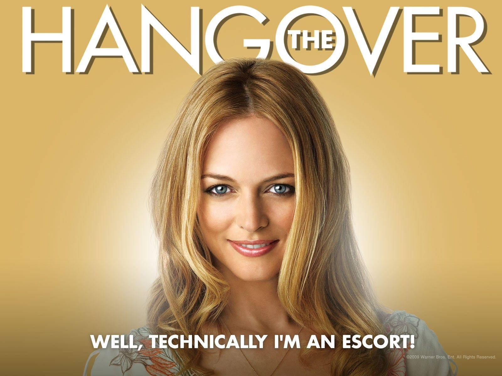 The Hangover Movie Poster Heather Graham Wallpaper