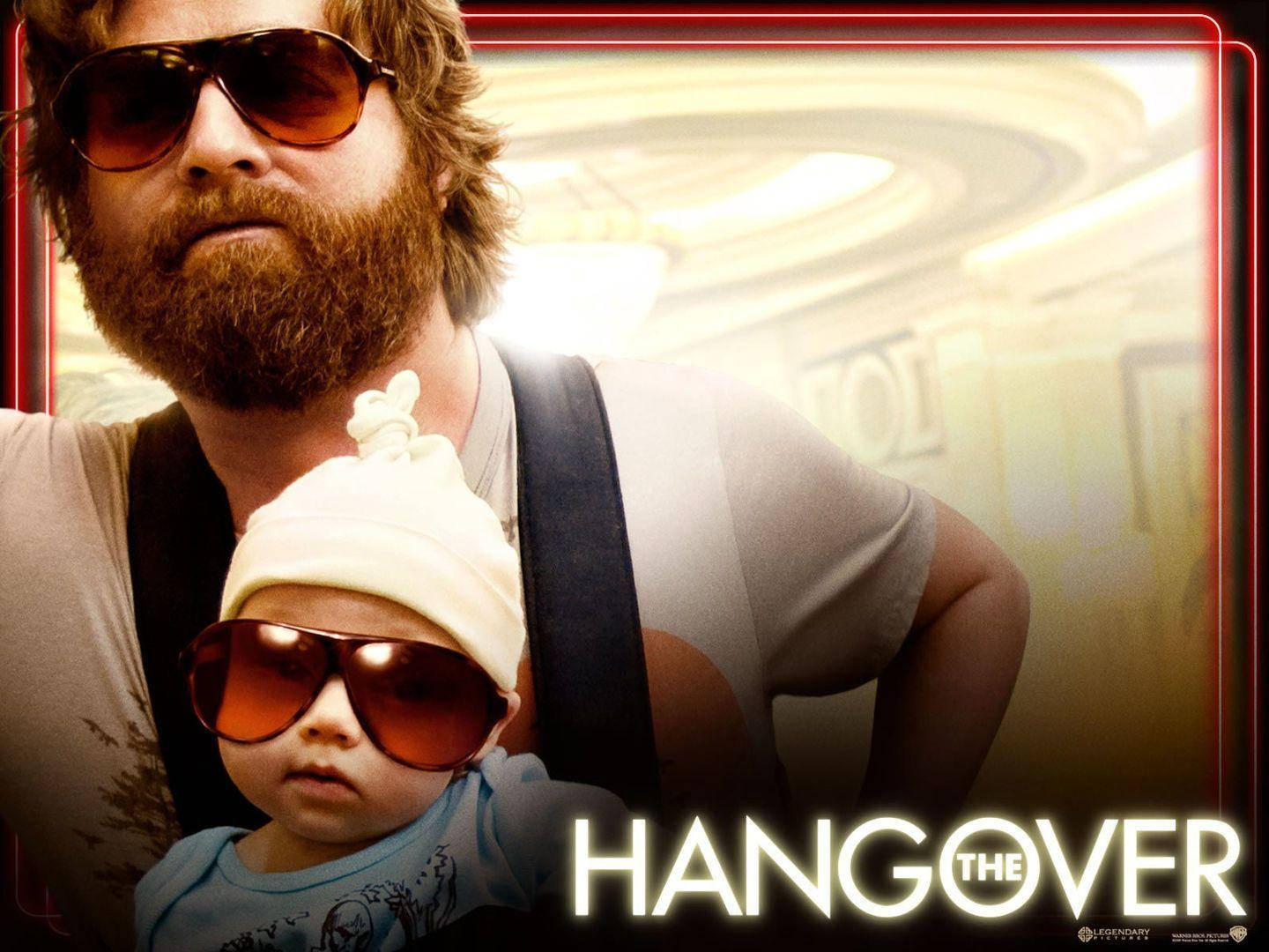 The Hangover Movie Poster Zach Galifianakis Baby Wallpaper