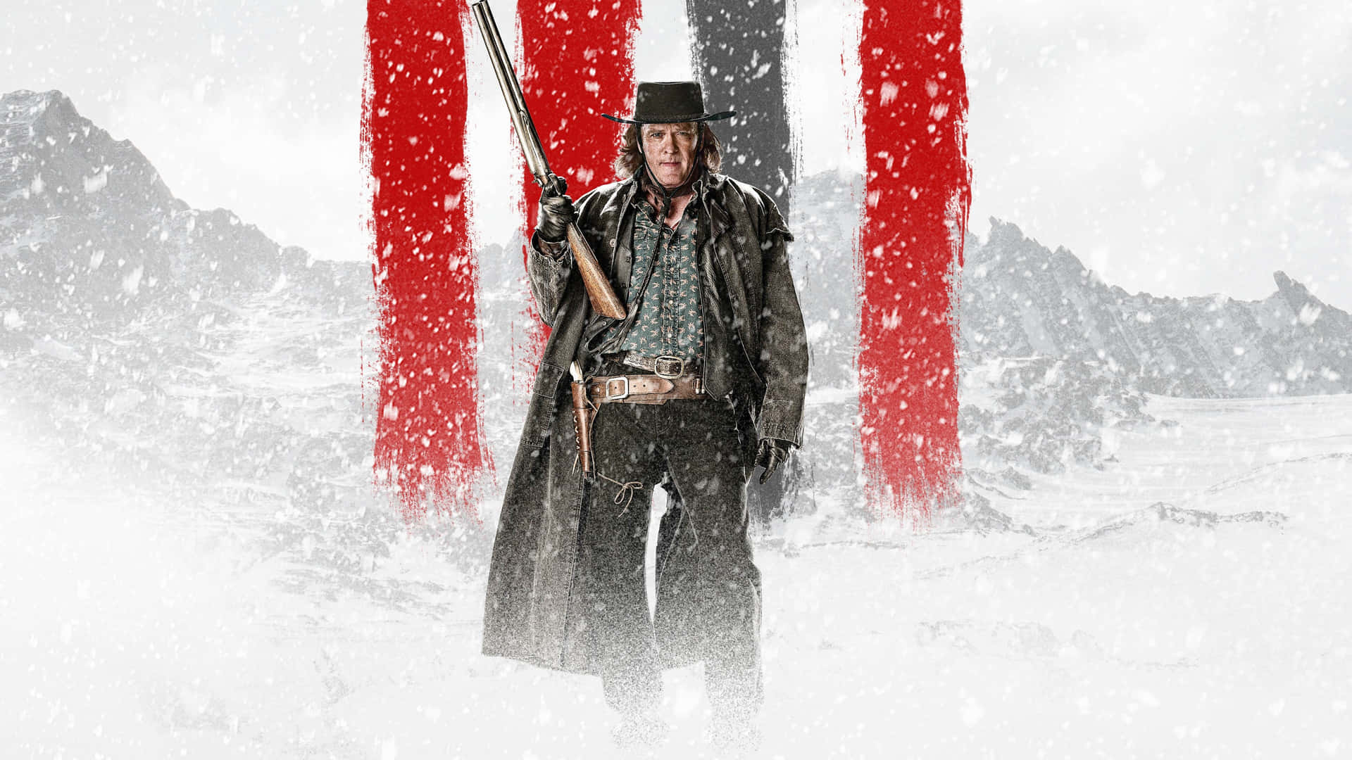 The Hateful Eight In A Blizzard Wallpaper