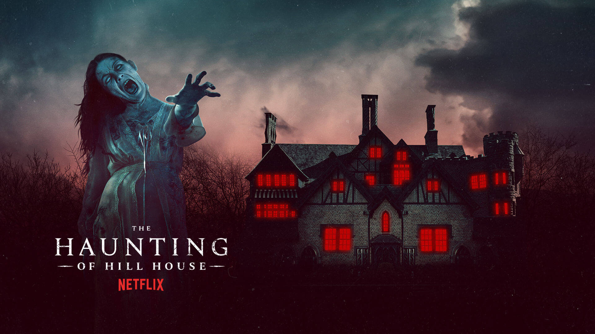The Haunting Of Hill House Netflix Promo Wallpaper