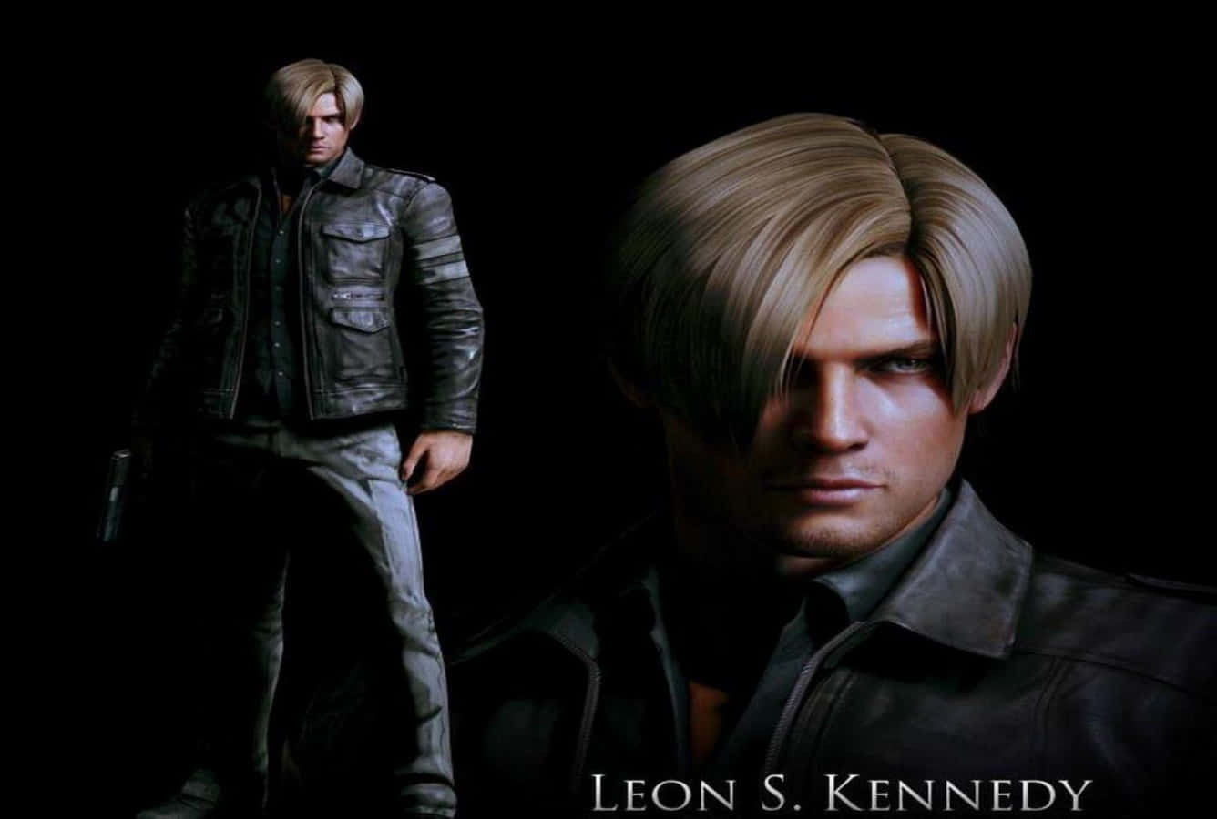 The Hero Of Resident Evil: Leon S. Kennedy Wallpaper