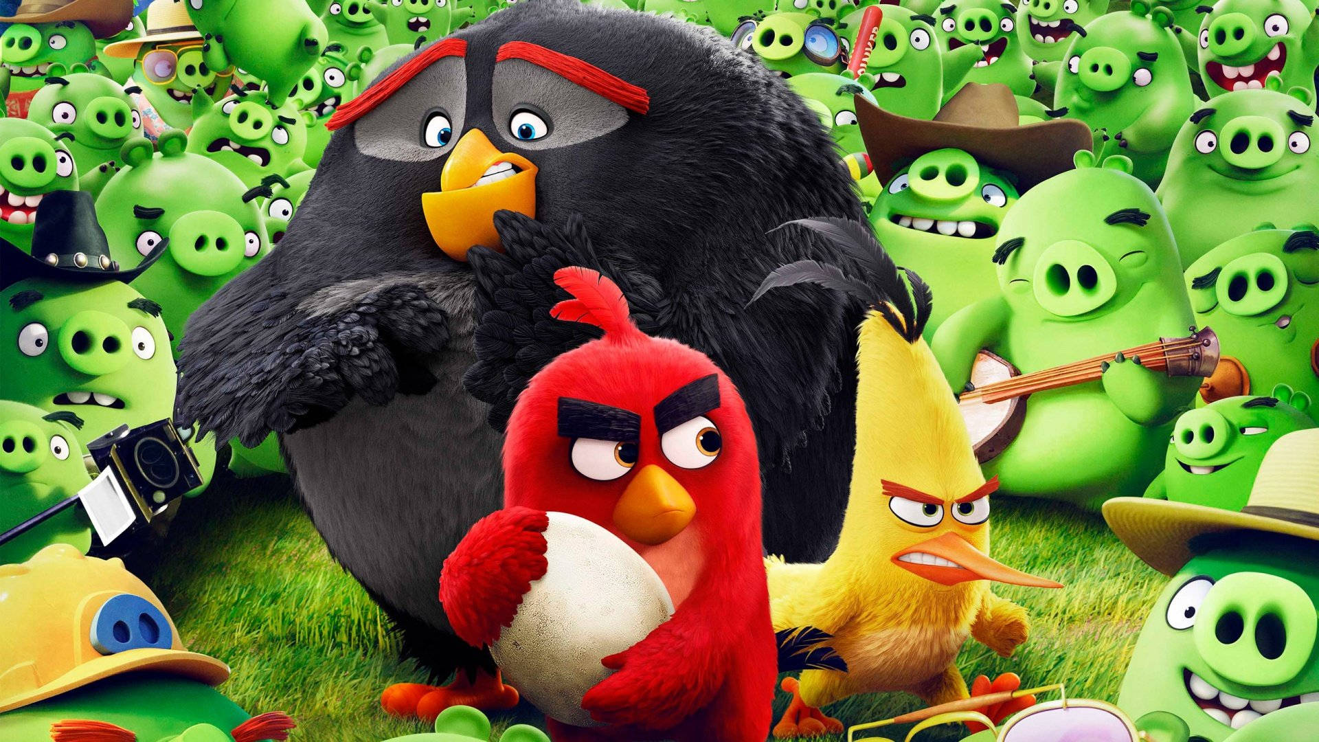 The Heroes From The Angry Birds Movie Wallpaper