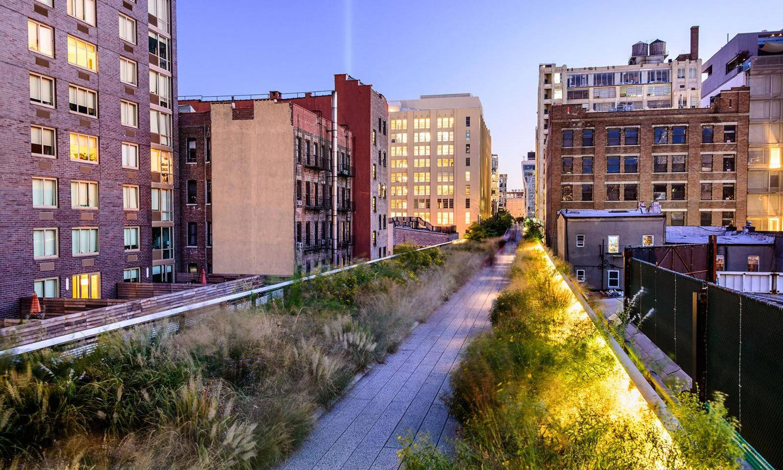 The High Line At Dusk Wallpaper