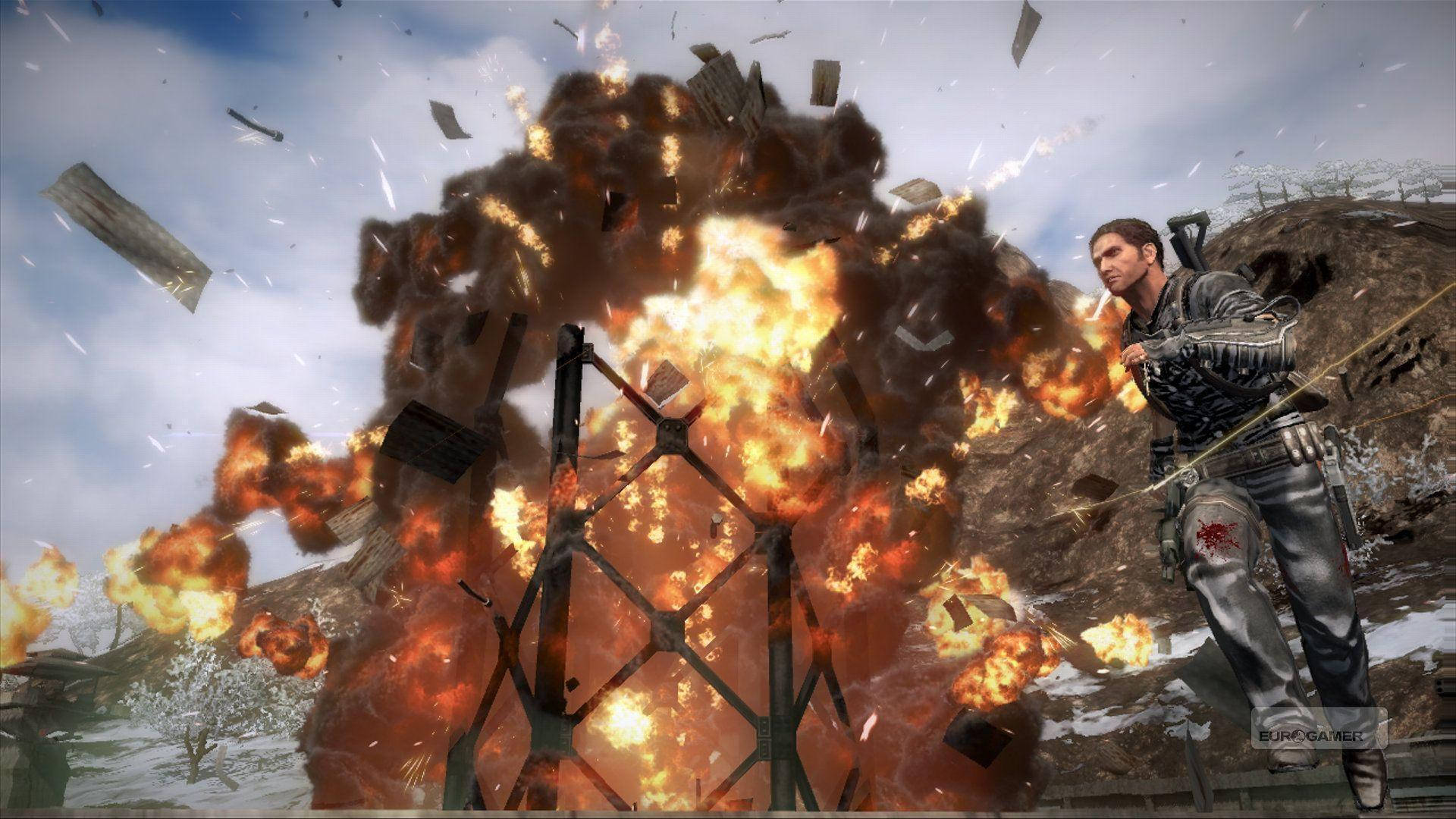The High-stakes Action In The Stunning Just Cause 2 Game World Wallpaper