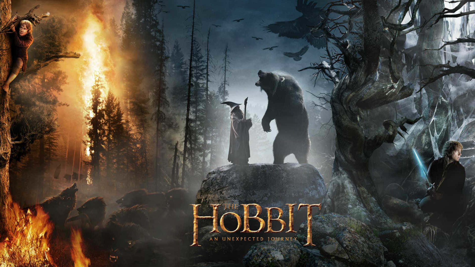 The Hobbit An Unexpected Journey Movie Poster Wallpaper