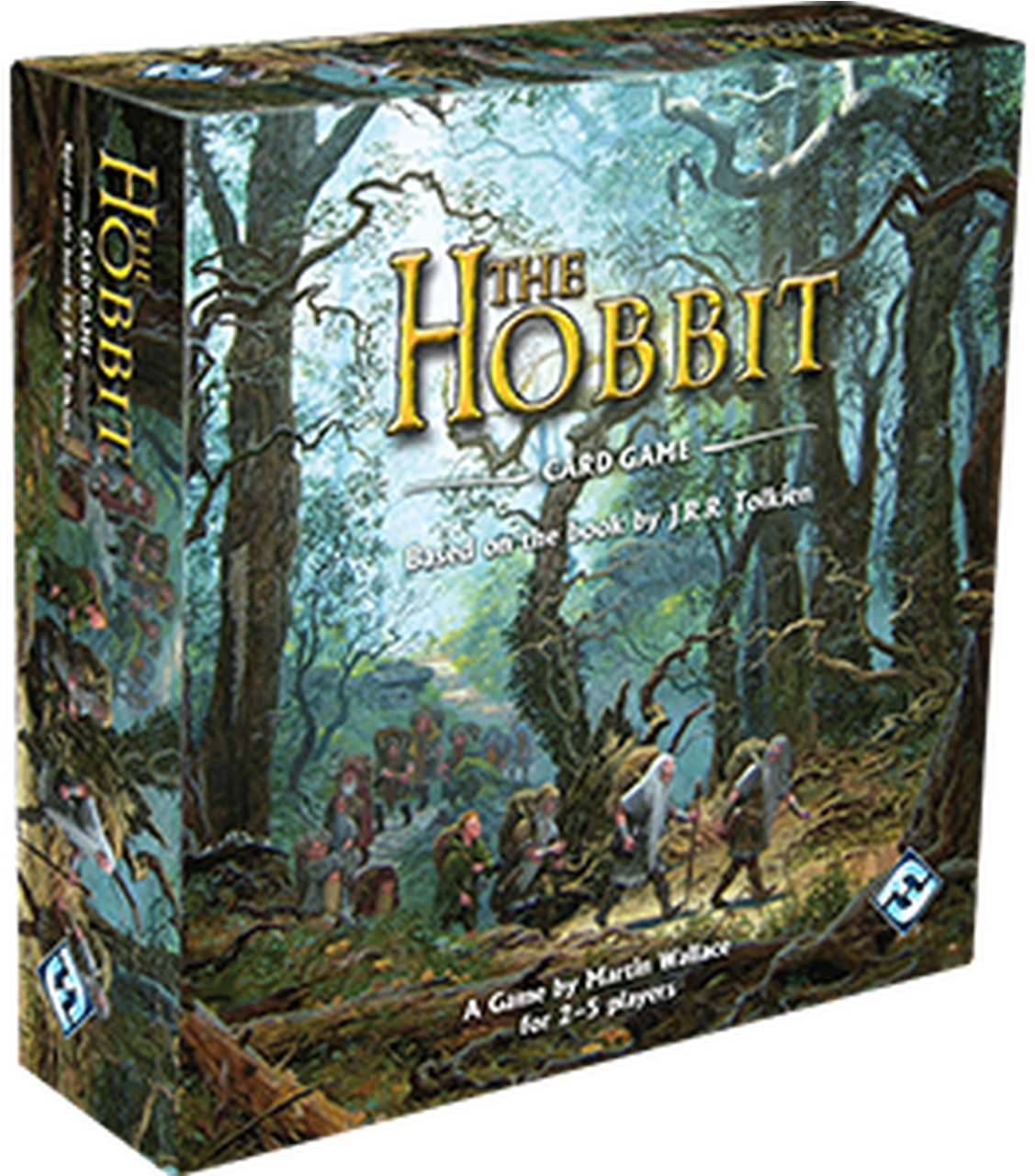 The Hobbit Card Game Box Art PNG
