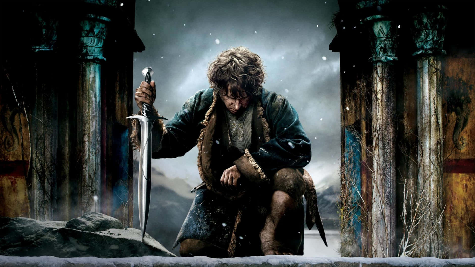 The Hobbit Heroic Pose Wallpaper