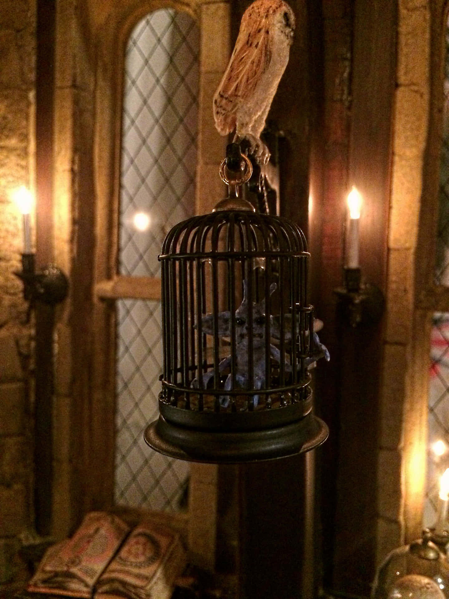 Take a tour of the mysterious Hogwarts Dark Arts classroom Wallpaper