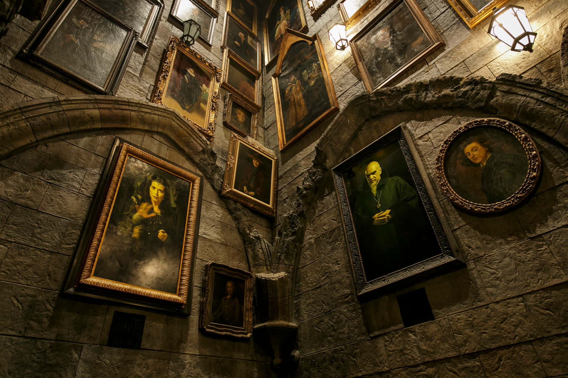 Step Into the Hogwarts Dark Arts Classroom Wallpaper