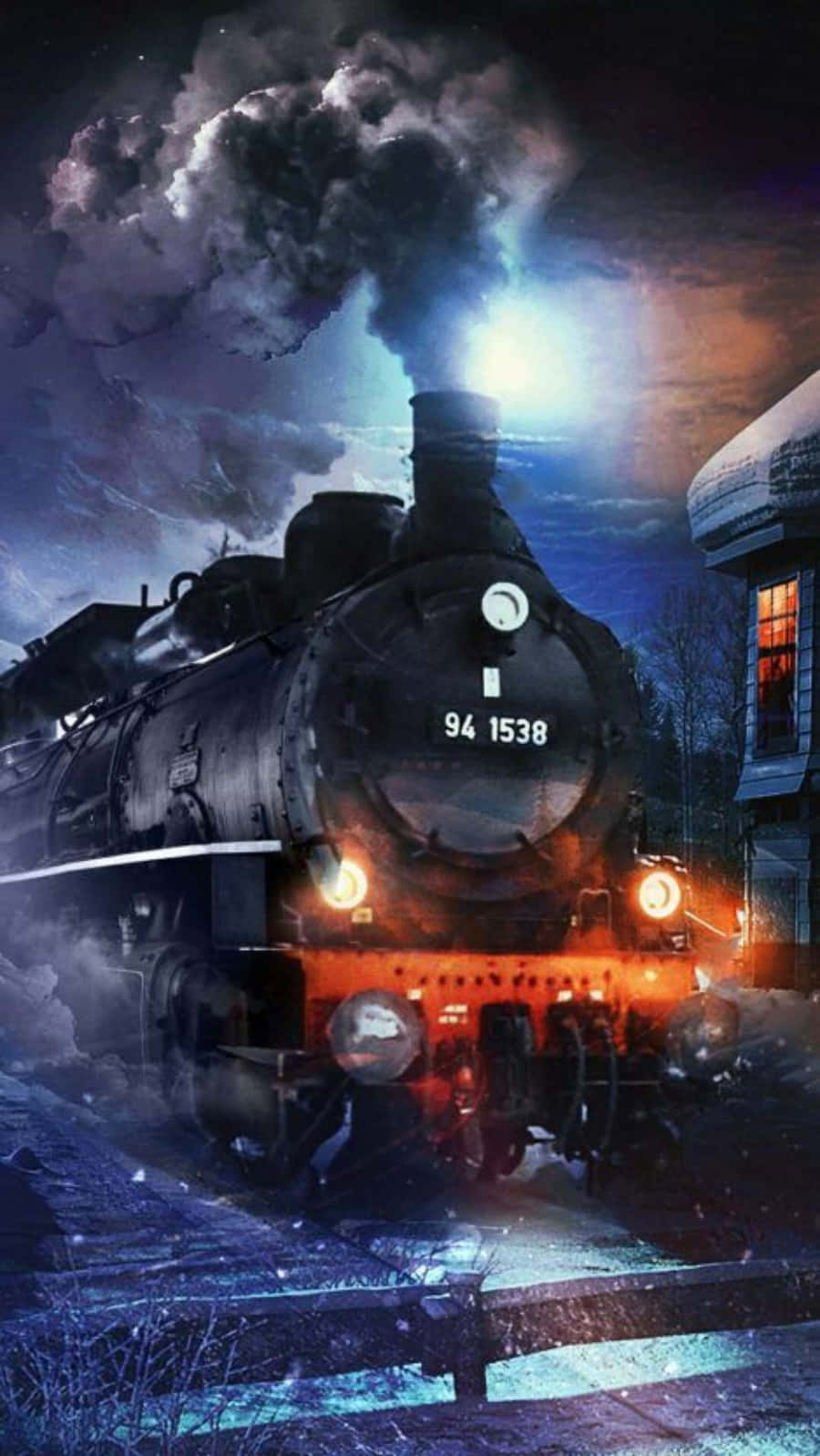Únetea Un Viaje Mágico A Bordo Del Tren Expreso De Hogwarts. Fondo de pantalla
