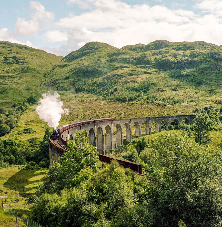 "Fantasy Becomes Real with the Hogwarts Express", Wallpaper