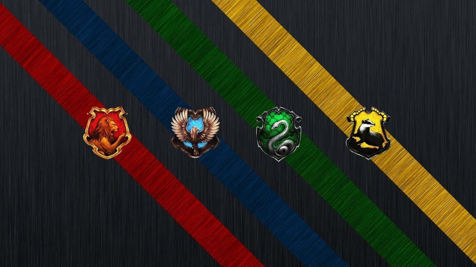 The Hogwarts Houses: Where your story begins" Wallpaper