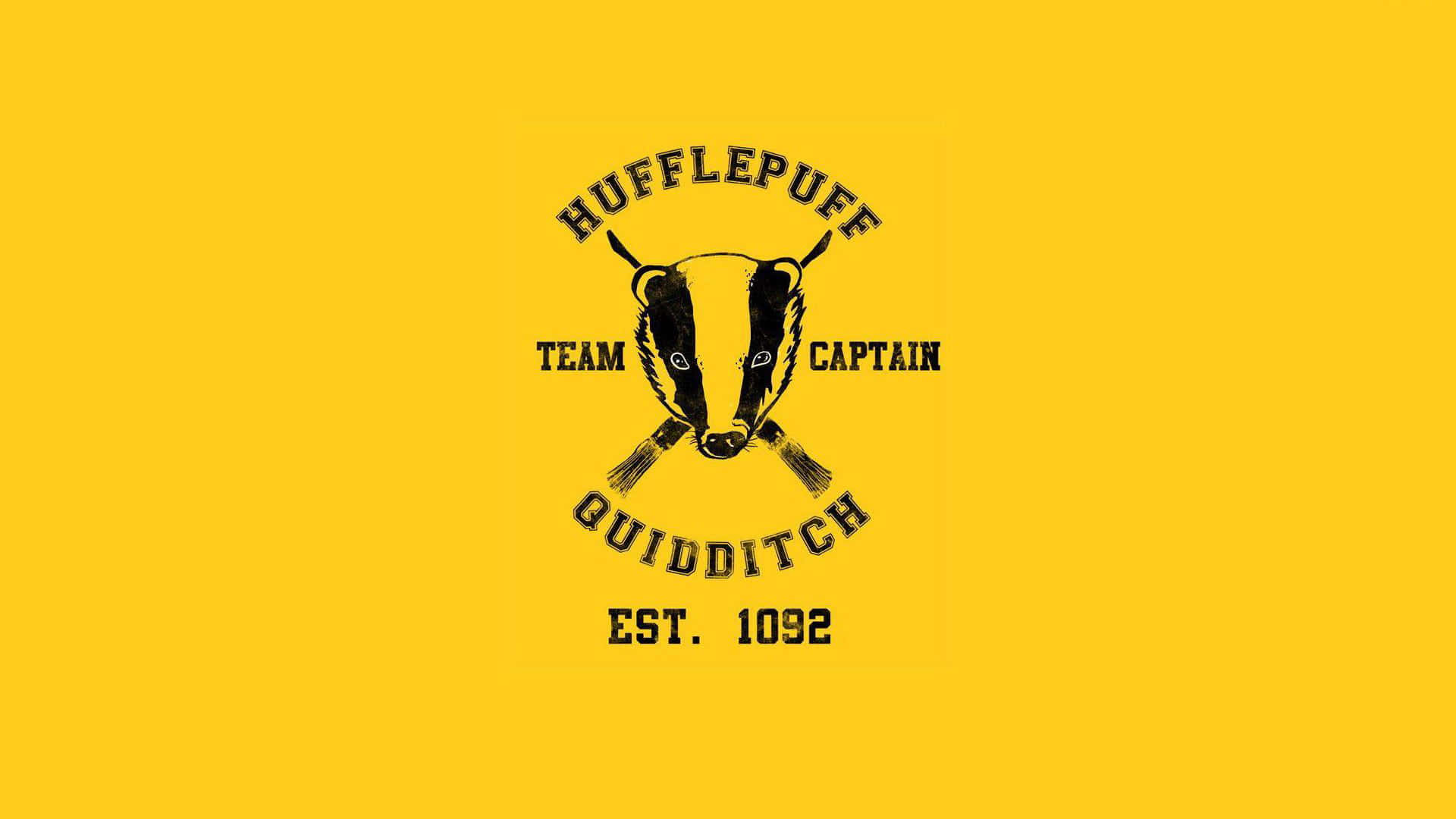 "A proud and unified Hogwarts Quidditch Team" Wallpaper