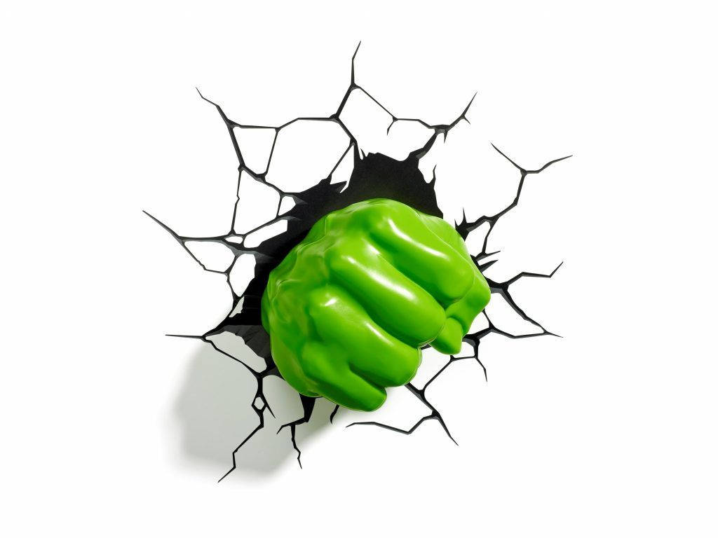 The Hulk Fist Smash 3D Wallpaper