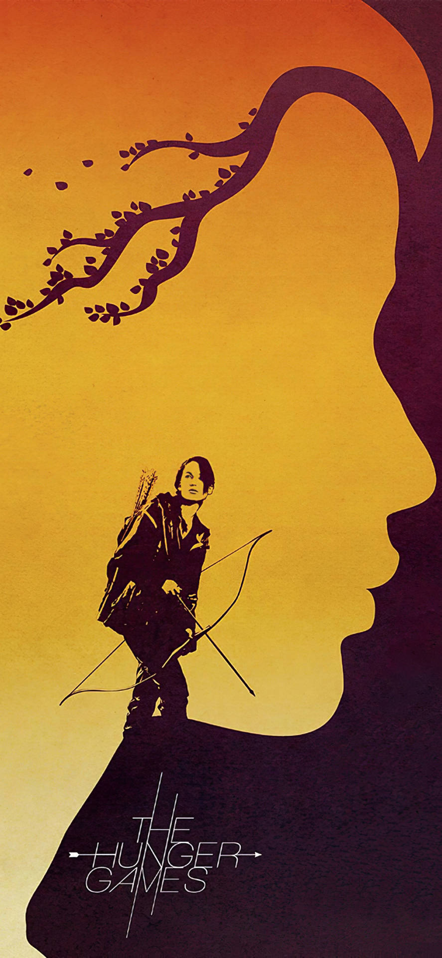 The Hunger Games Katniss Vector Art Wallpaper