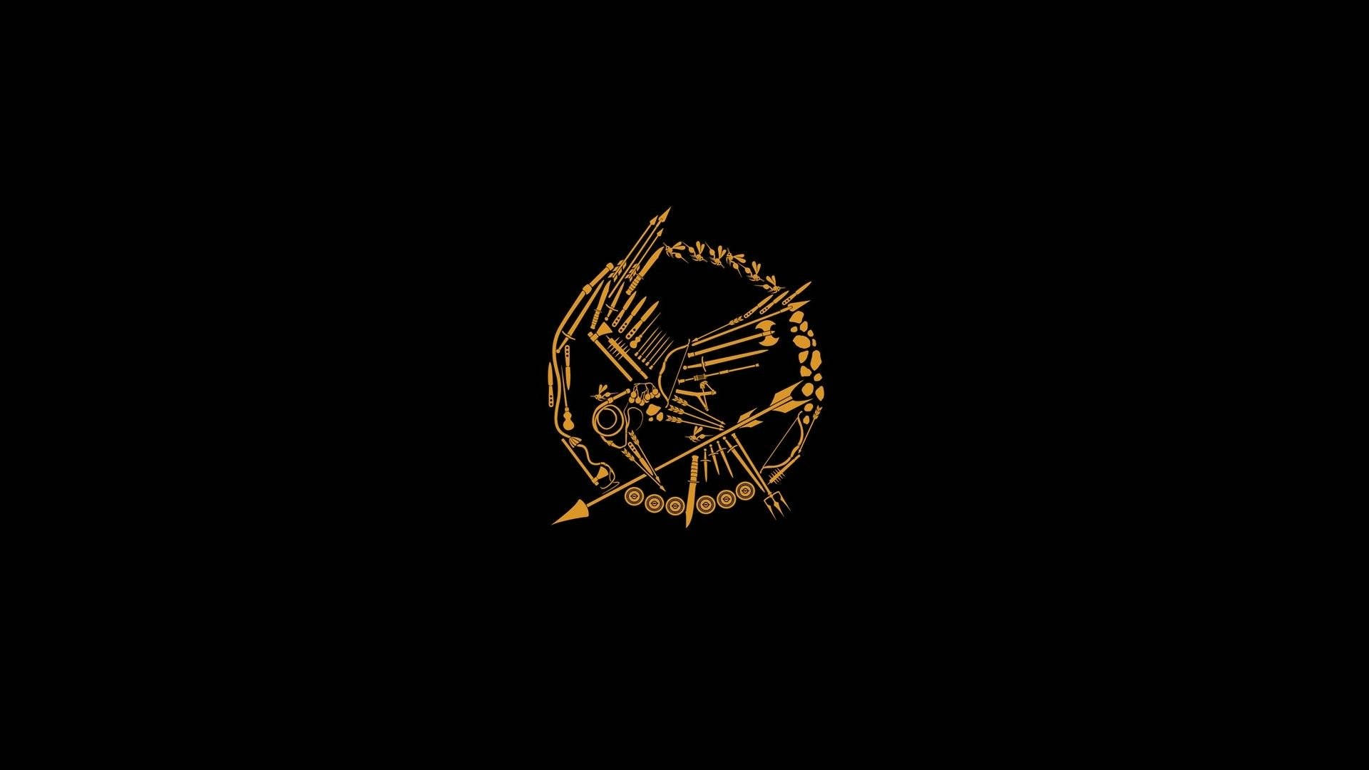 The Hunger Games Mockingjay Logo Art Wallpaper