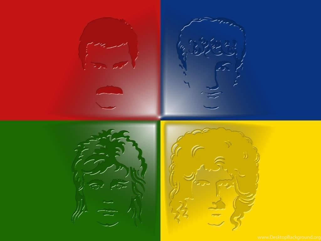 Queen - The Iconic Rock Band Wallpaper