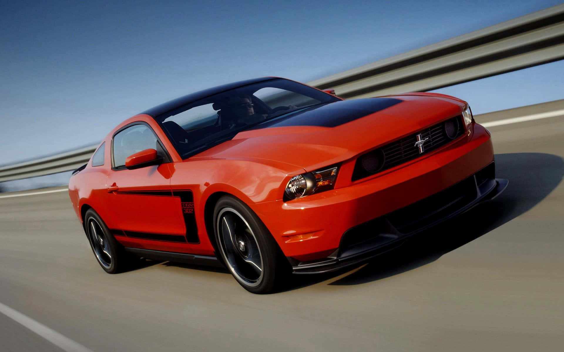 The Impeccable Beauty Of The Ford Mustang Boss 302 Wallpaper
