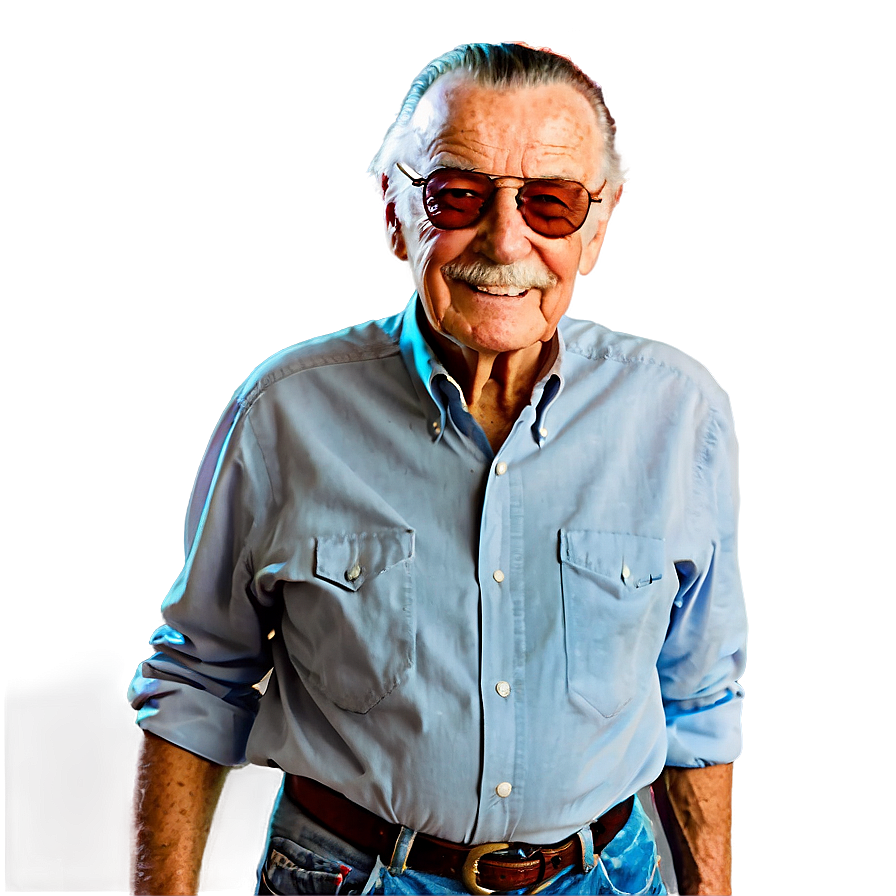 The Incredible Stan Lee Creator Png Hoc97 PNG