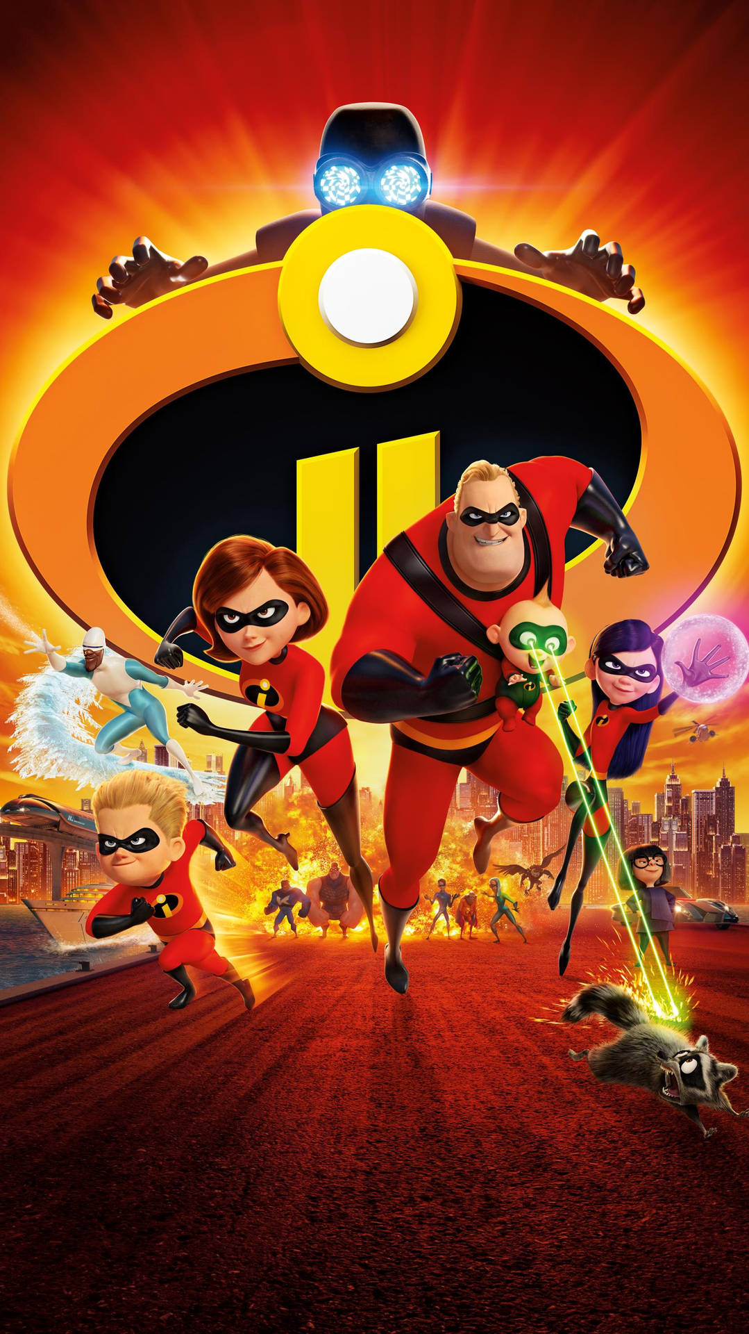 The Incredibles 2 Disney Movie Background