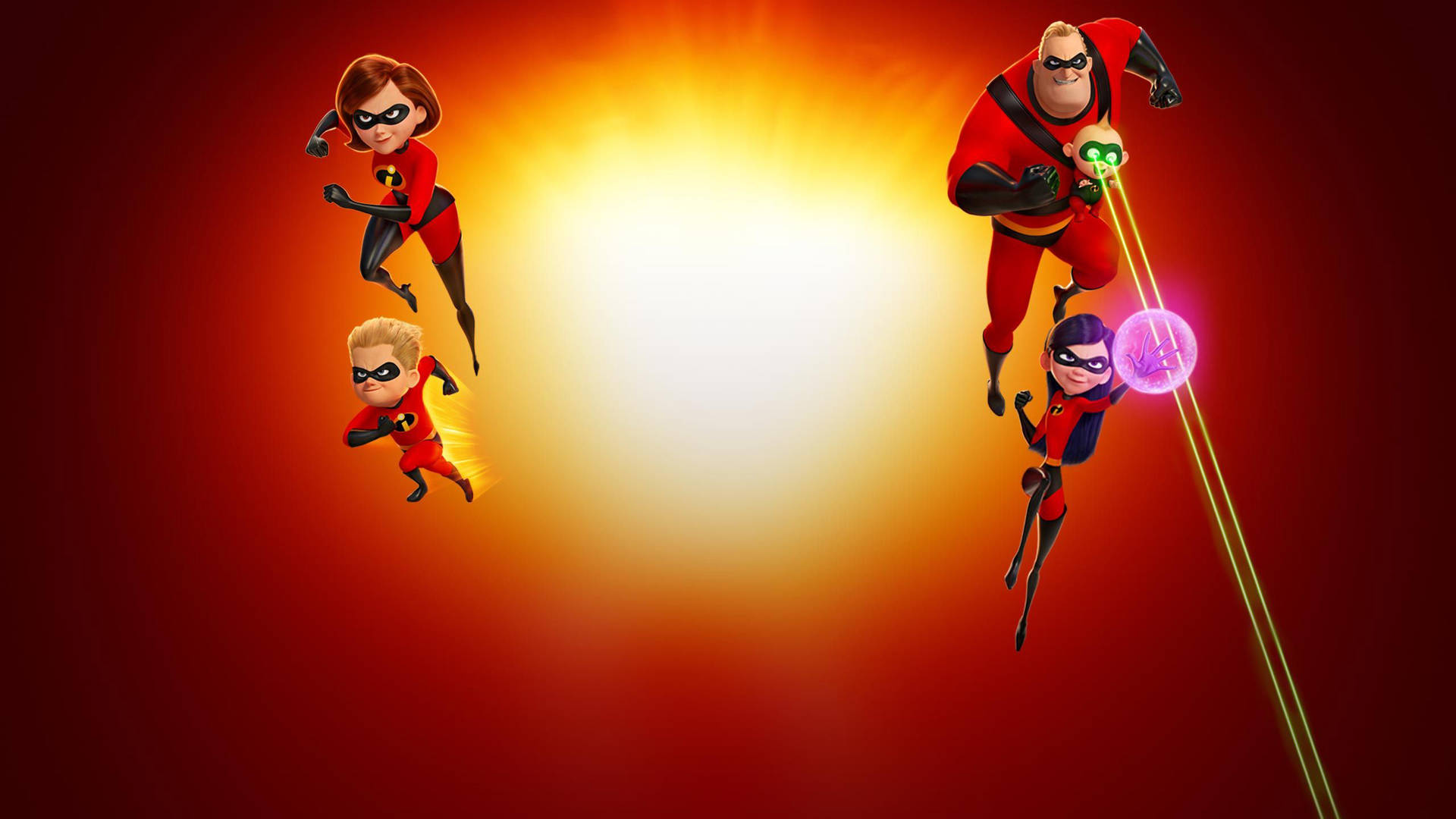 The Incredibles 2 Superpower Background