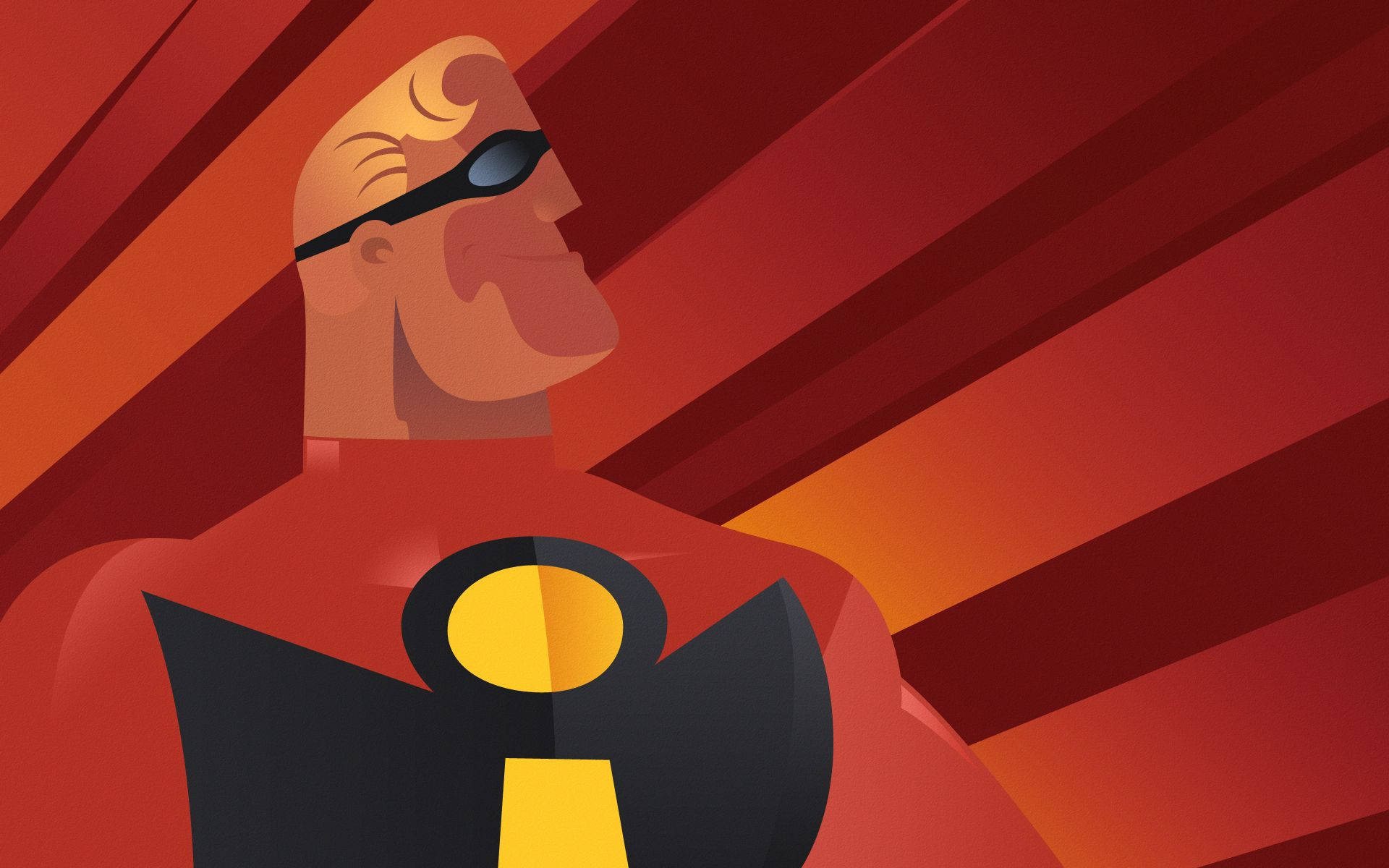 The Incredibles Mr. Incredibles Art Background