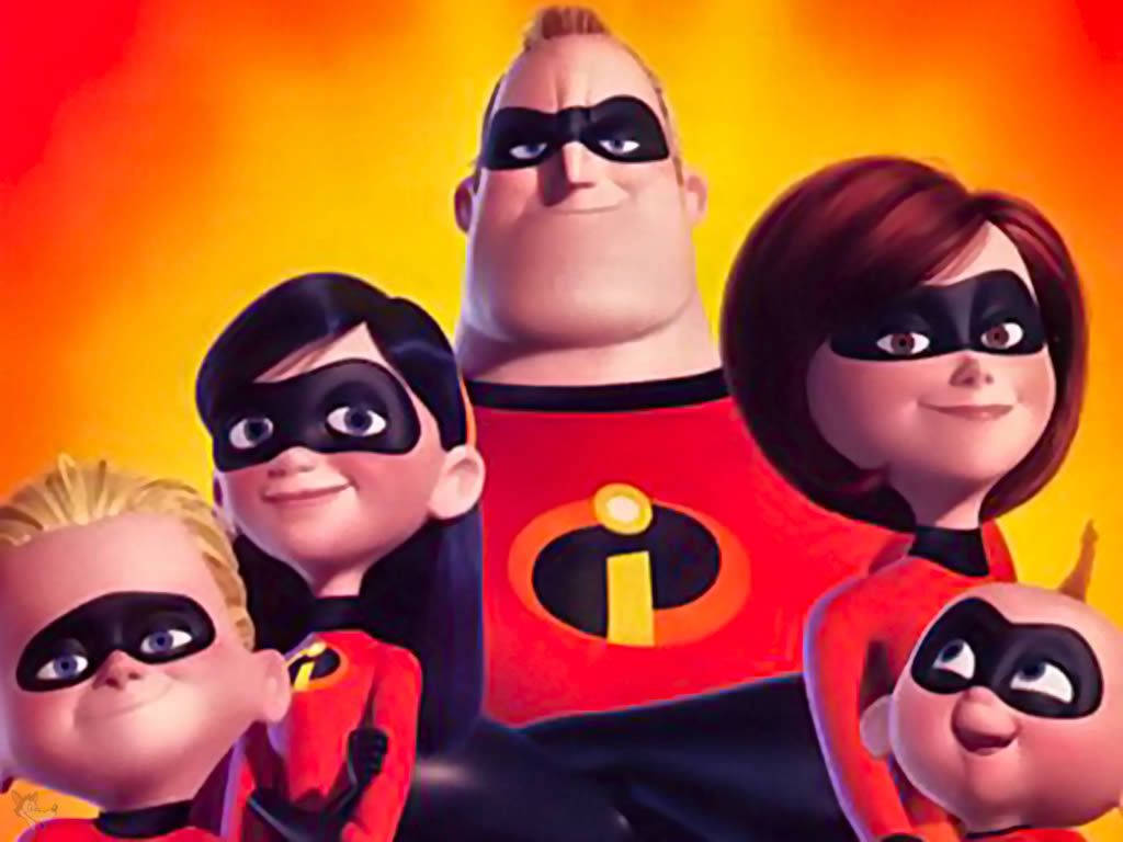 The Parr Family - A Super Powered Family! Wallpaper