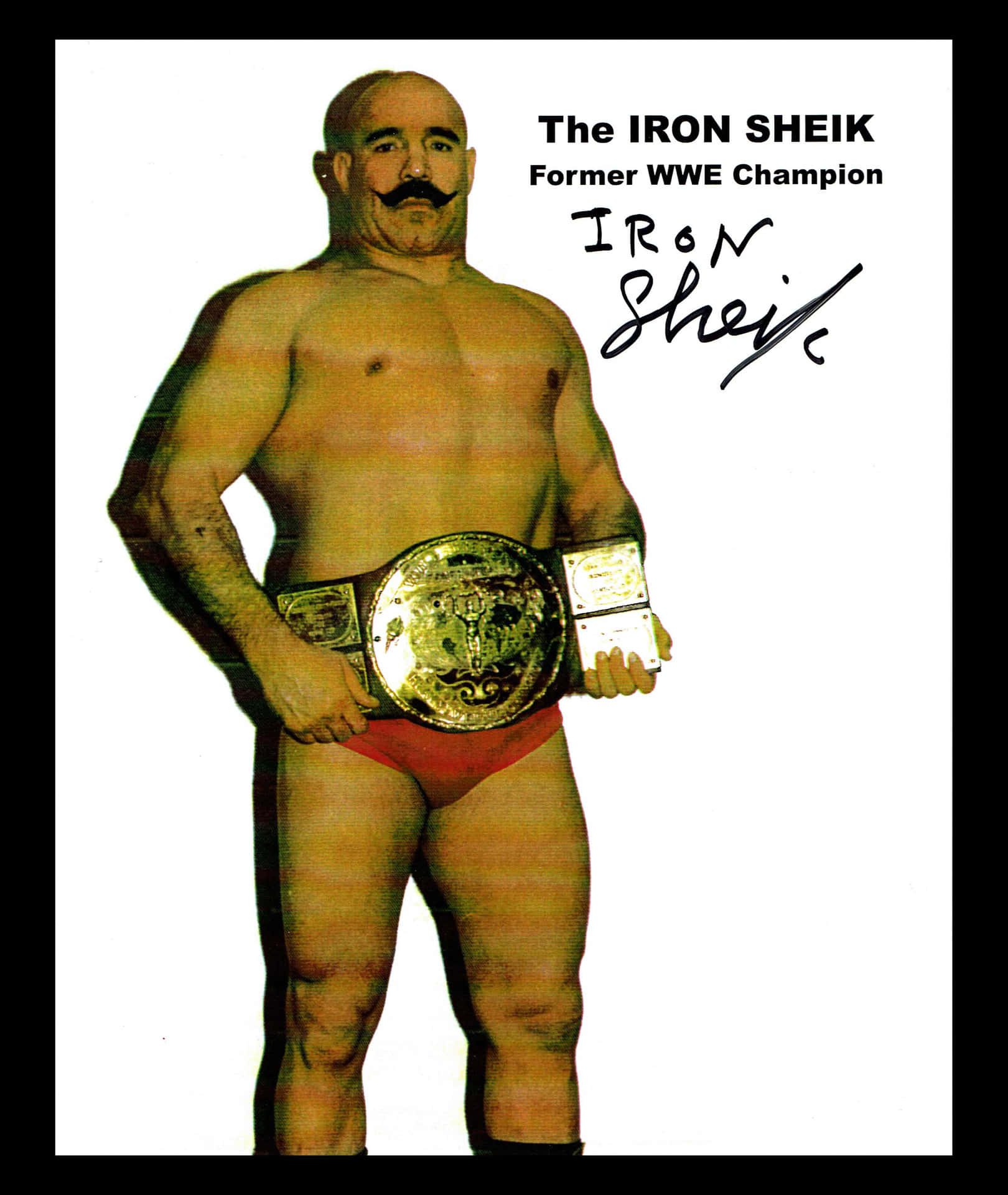 The Iron Sheik Former Wrestler Wallpaper