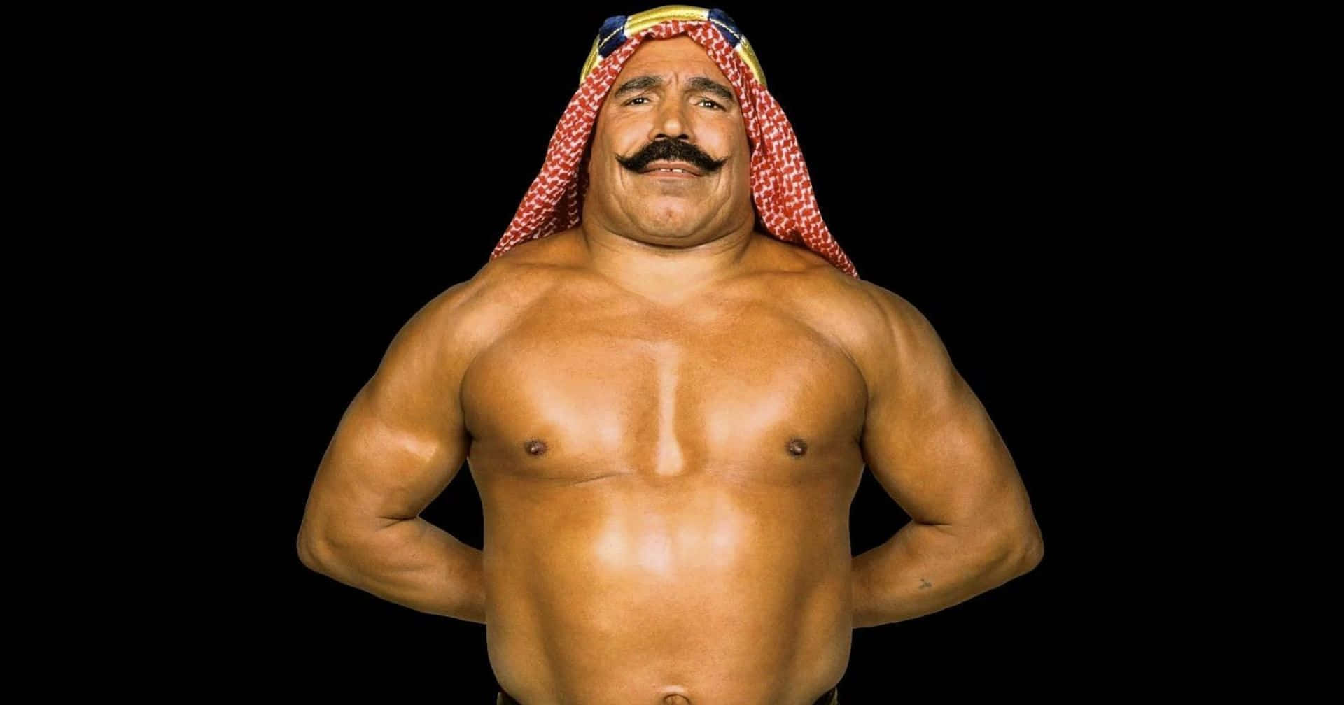 The Iron Sheik Hands On Back Wallpaper