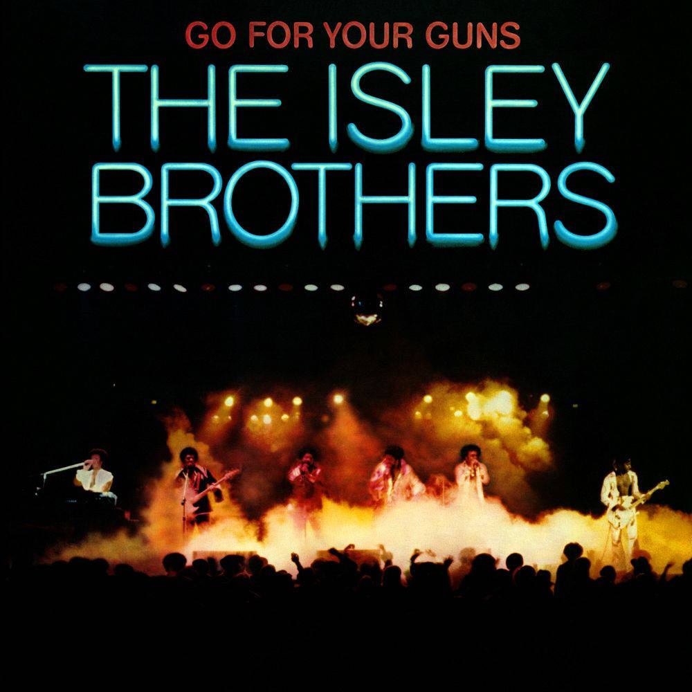 Isley Brothers' Go For Your Guns Album Kunstværk Wallpaper