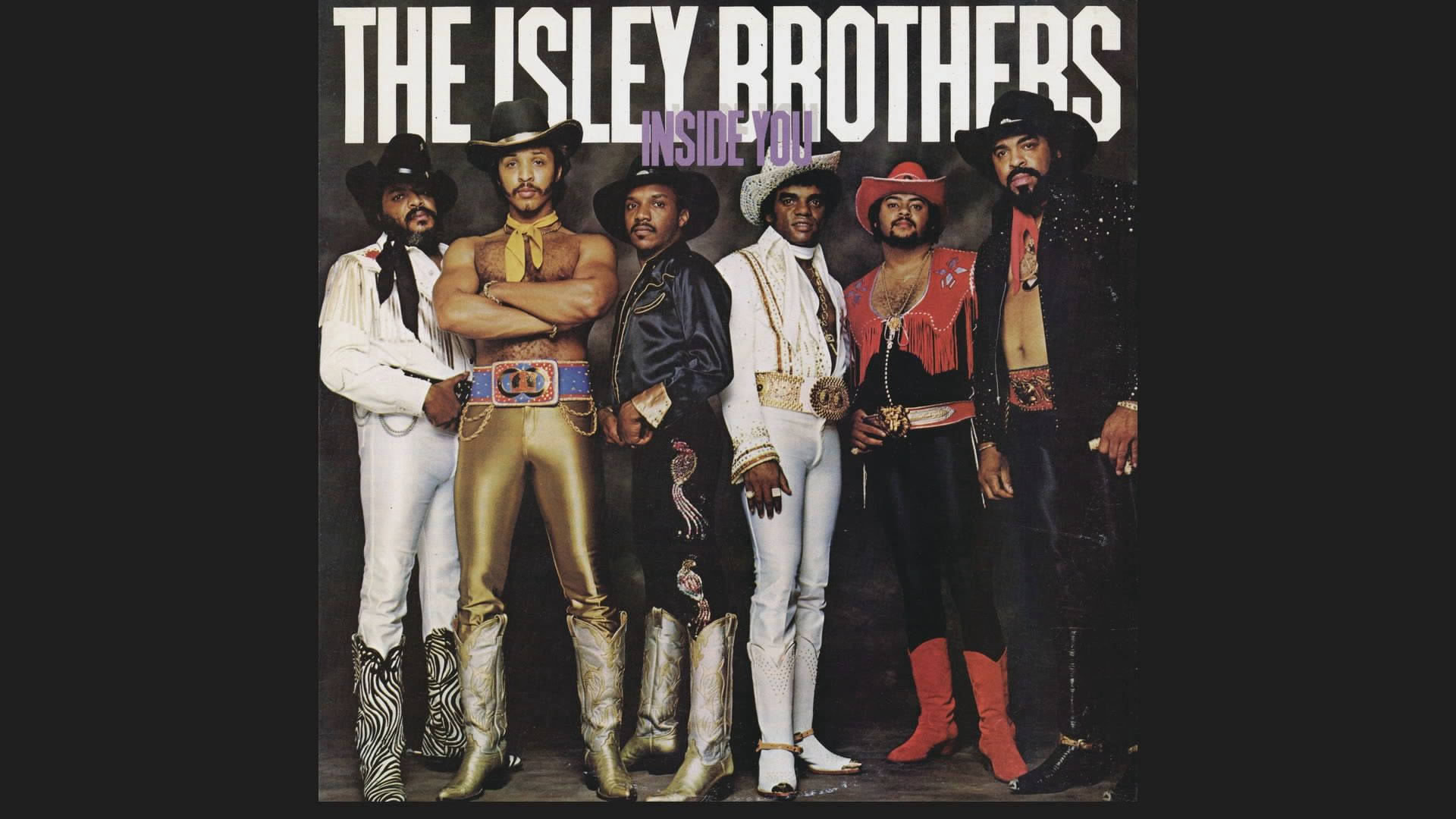 Theisley Brothers Inside You Album: Isley Brothers Inuti Dig Albumet Wallpaper