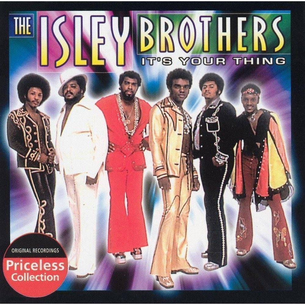 Det er dit Thing Album Cover Tapet fra The Isley Brothers. Wallpaper