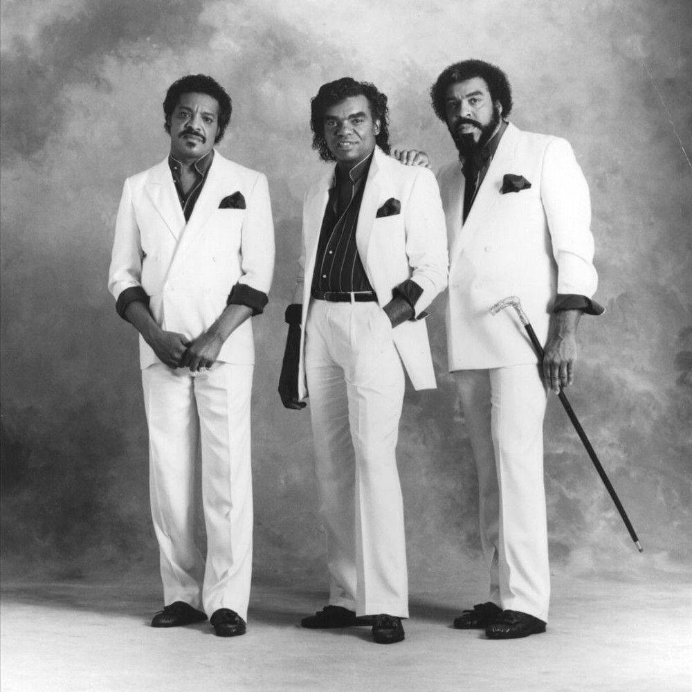 The Isley Brothers posing for their 'Masterpiece' album cover. Wallpaper