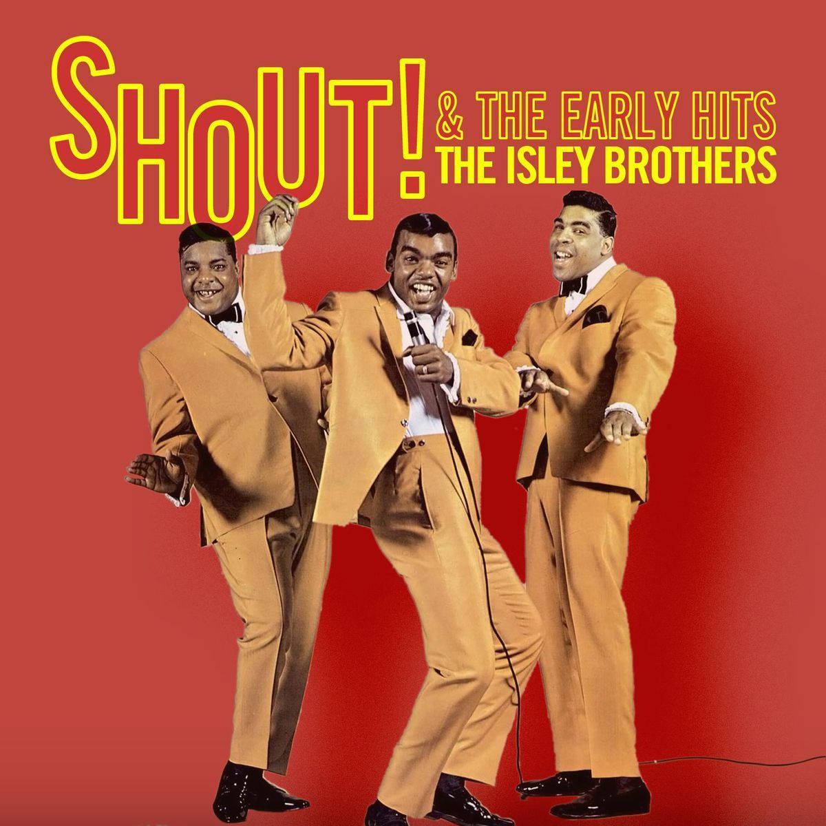 The Isley Brothers' Iconic 'Shout' Album Wallpaper