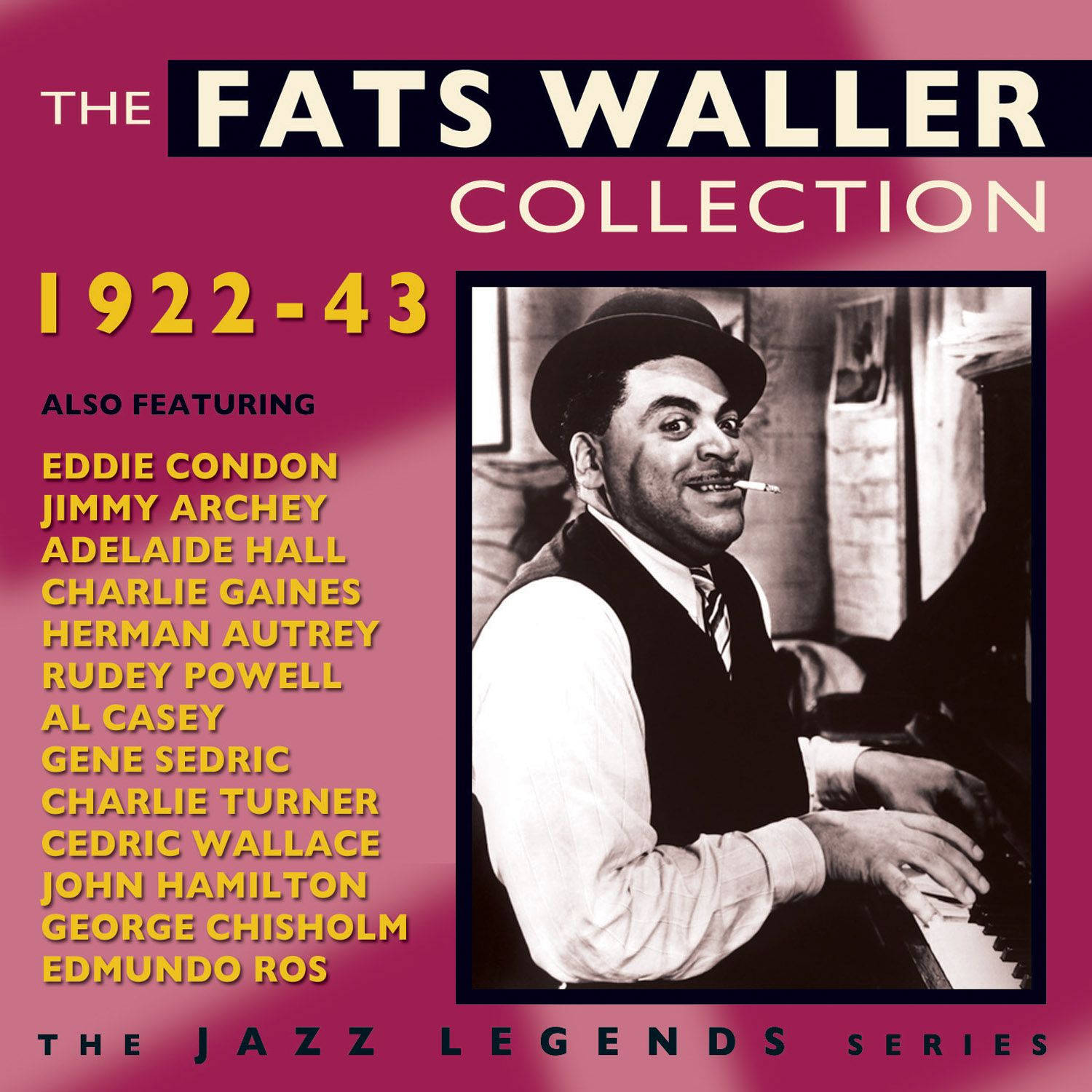 Den Jazz Legend Serie Fats Waller Collection. Wallpaper