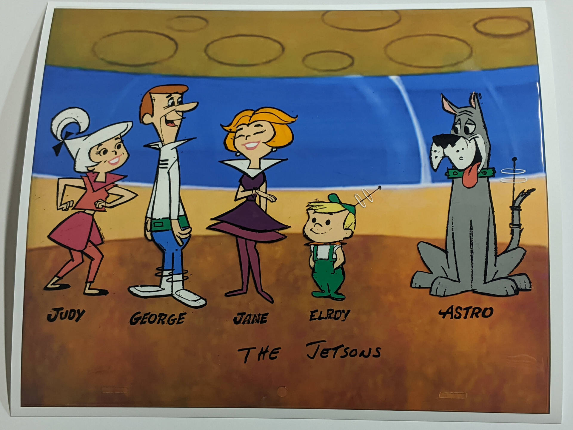 The Jetsons Characters With Names Wallpaper
